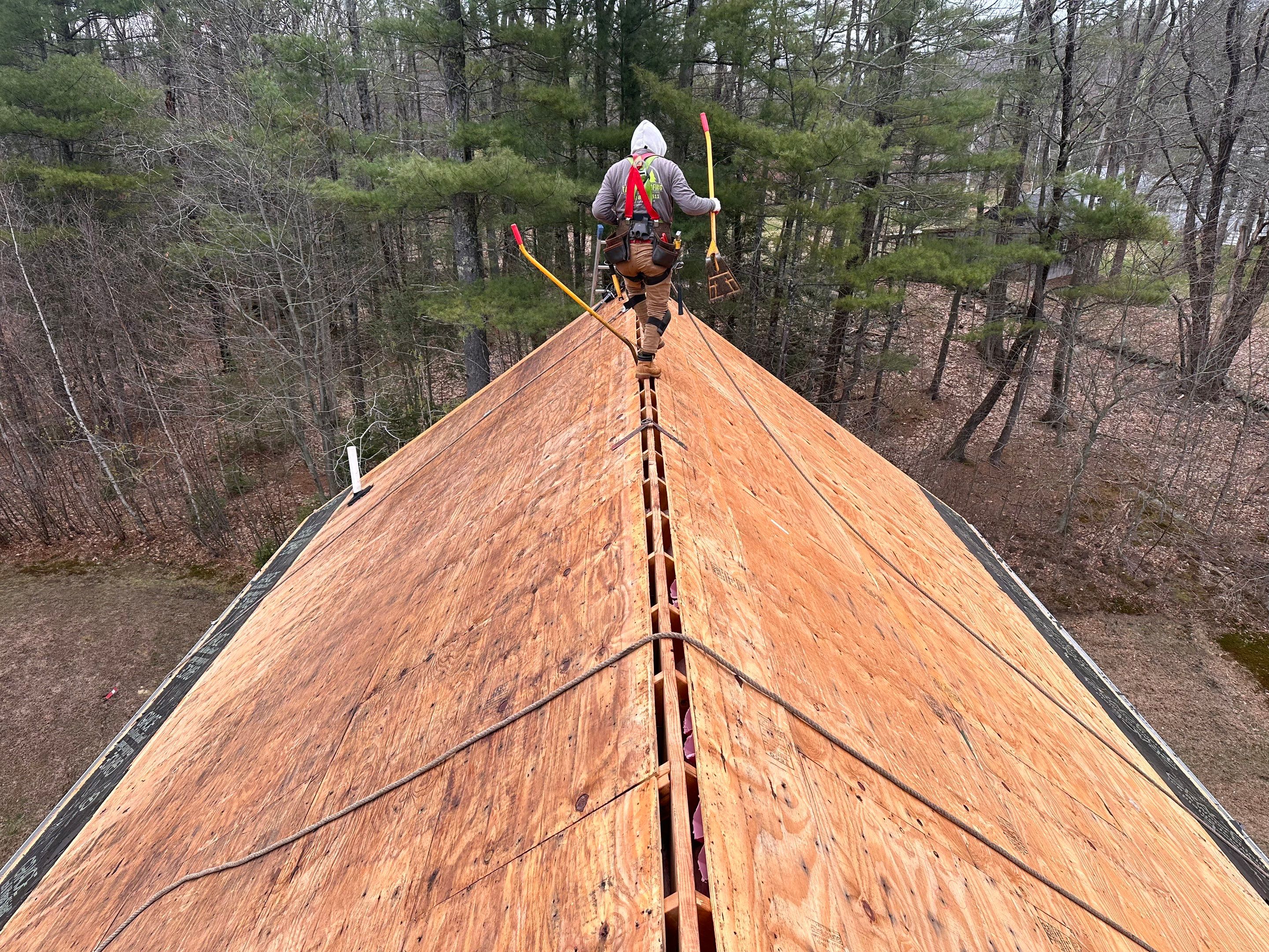 Asphalt Shingle Roof in Deerfield by Tall pine roofing