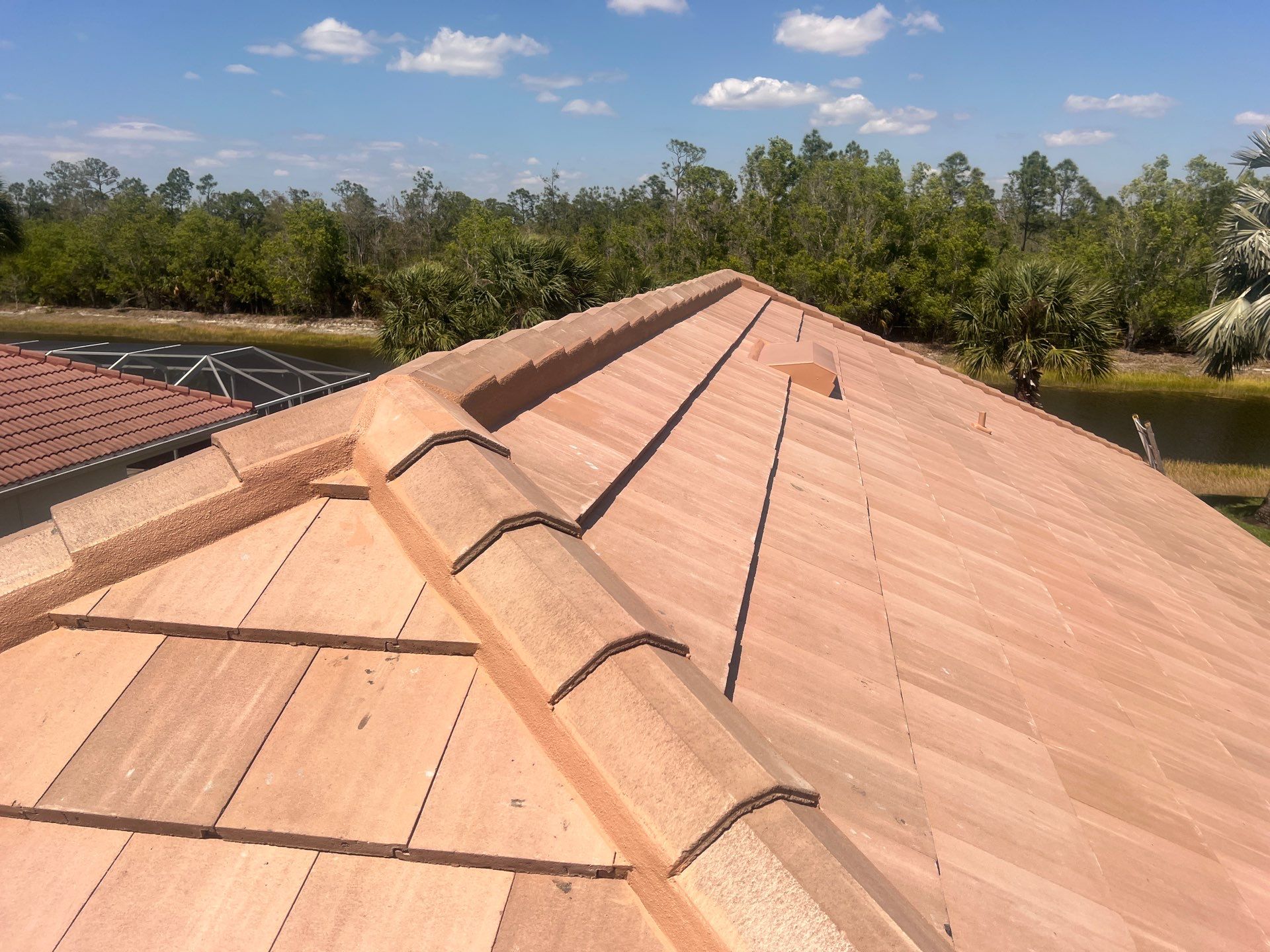Residential Roofing Installation using Bel Air , Boca Cream by Durabilis Roofing INC