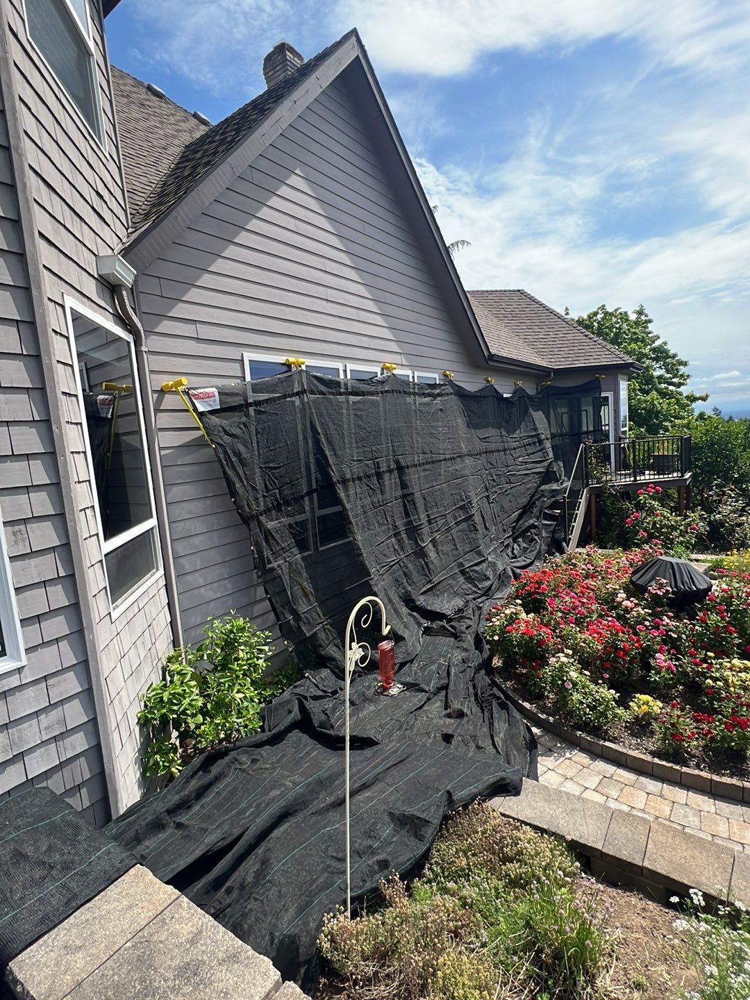 Residential Roofing Installation using Malarkey Windsor 50 Year Shingle (Color: Storm Grey) by Orezona Building & Roofing Company, Inc.