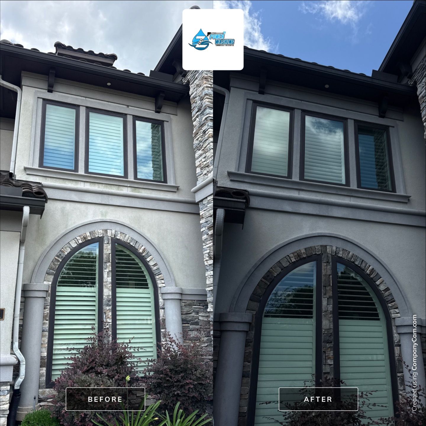 Comprehensive Exterior House Wash and Surface Cleaning in Friendswood by Zeal Power Washing