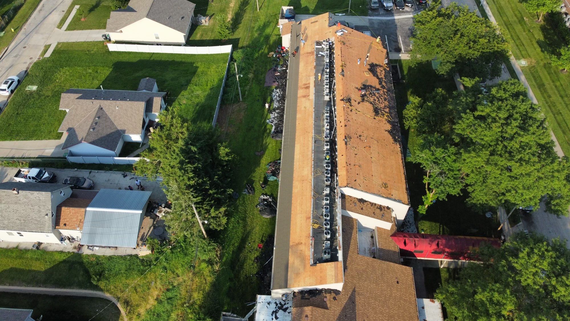Lightning Commercial Restoration using Tamko Titan by Lightning Exteriors
