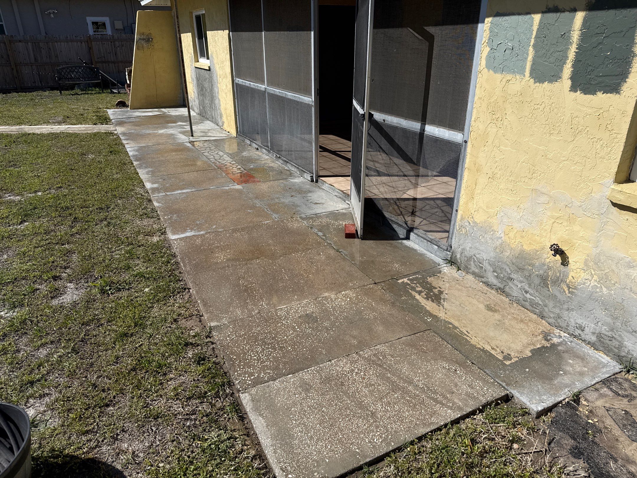 Full Exterior Cleaning Before Painting – Sarasota, FL (Near Sarasota Airport) by Sunshine AquaWash