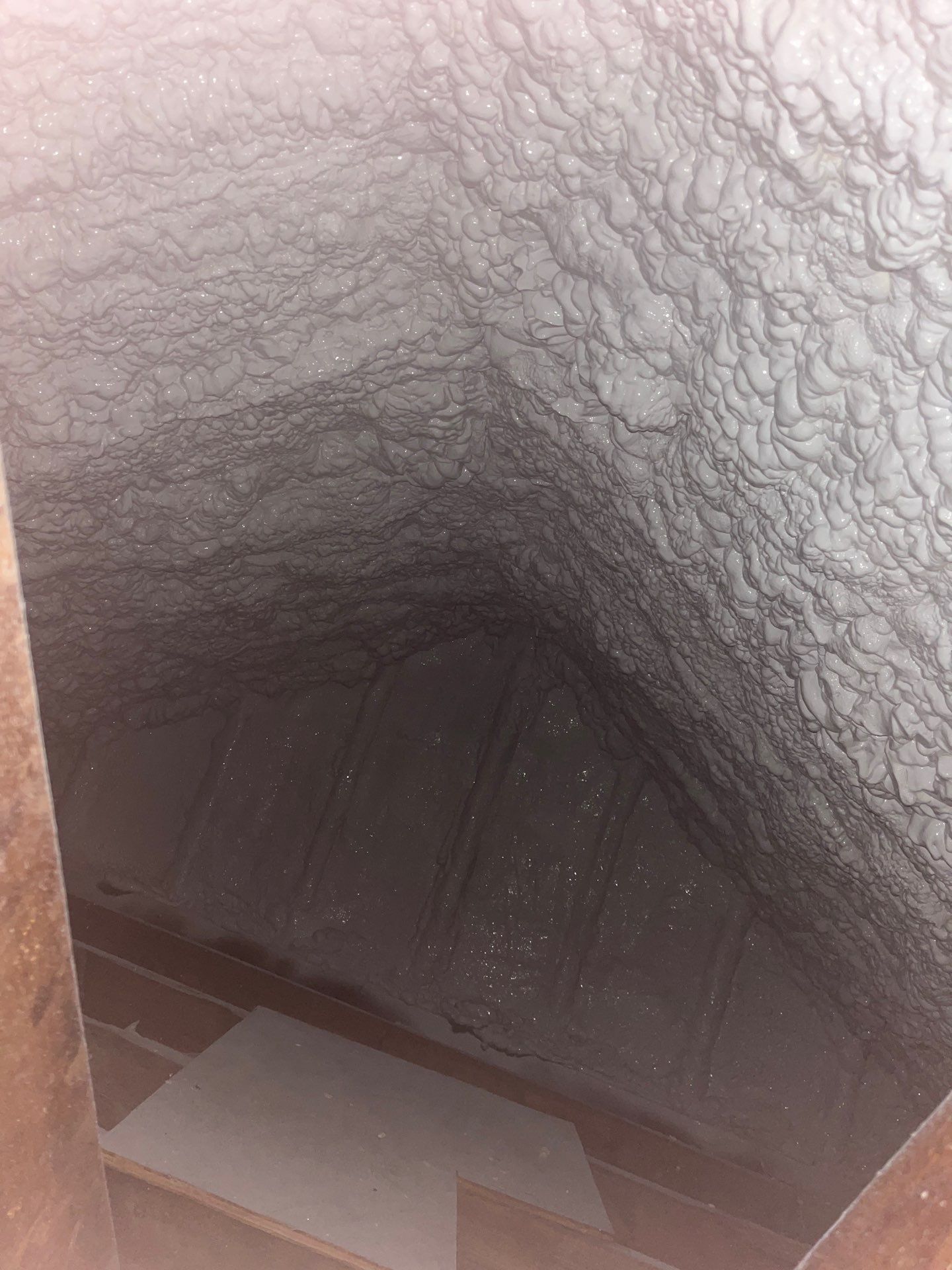 Attic Retrofit using open cell spray foam by NYS Foam & Energy
