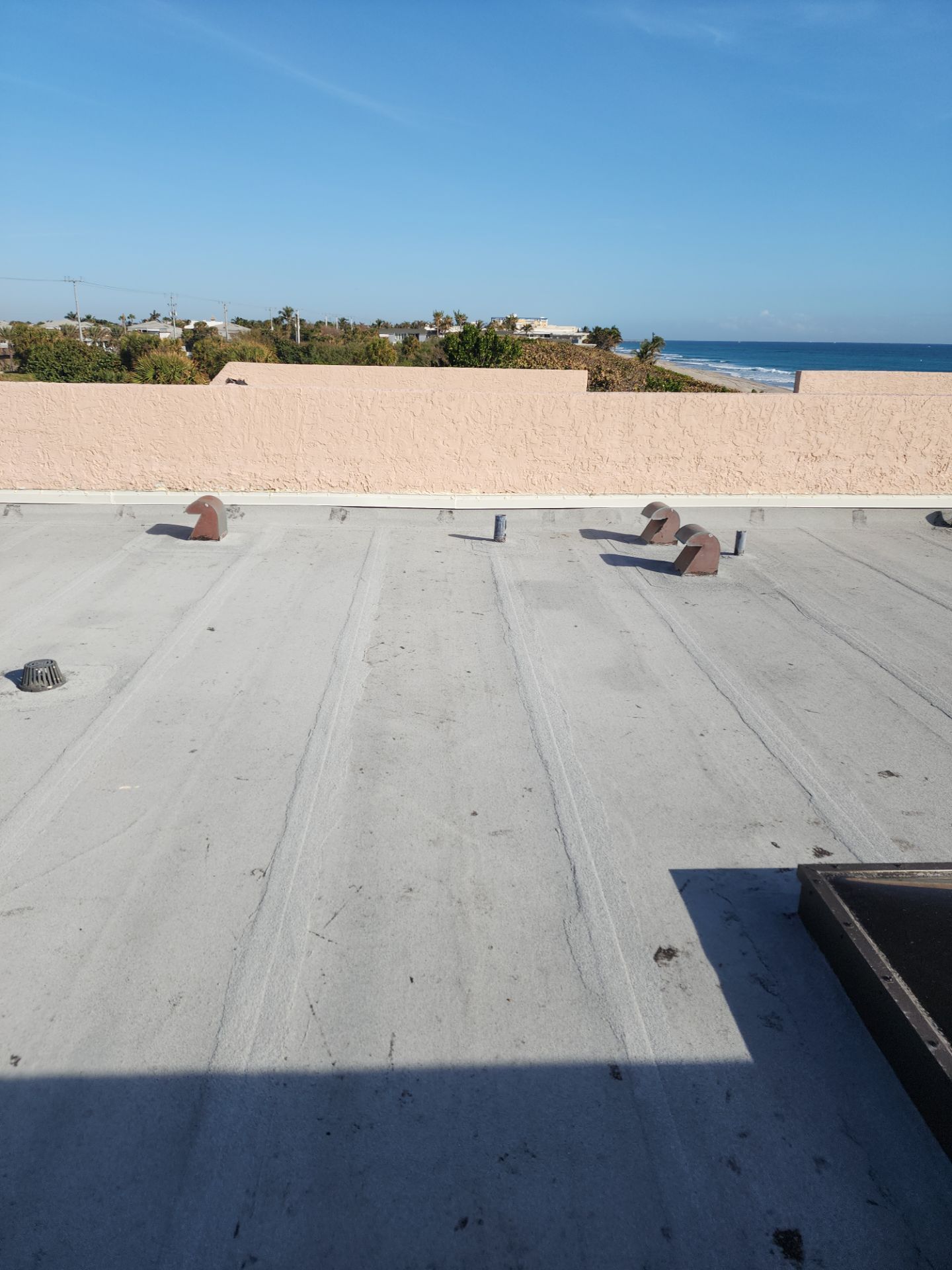 Commercial Roofing Installation using Certainteed Flintlastic SA Roofing System by Aastro Roofing
