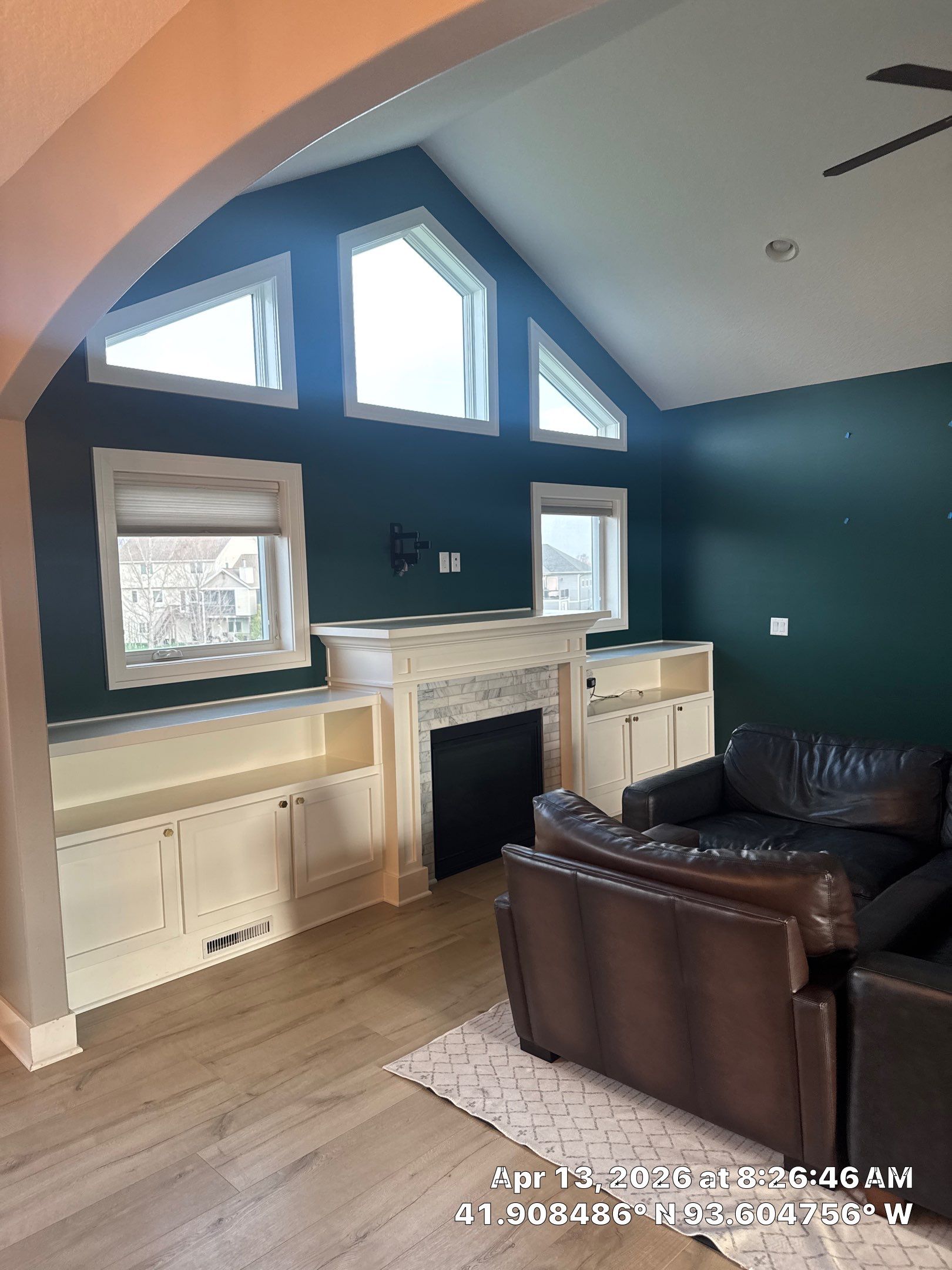 Interior Repaint walls and Baseboards with Color Change by Midwest Paint LLC
