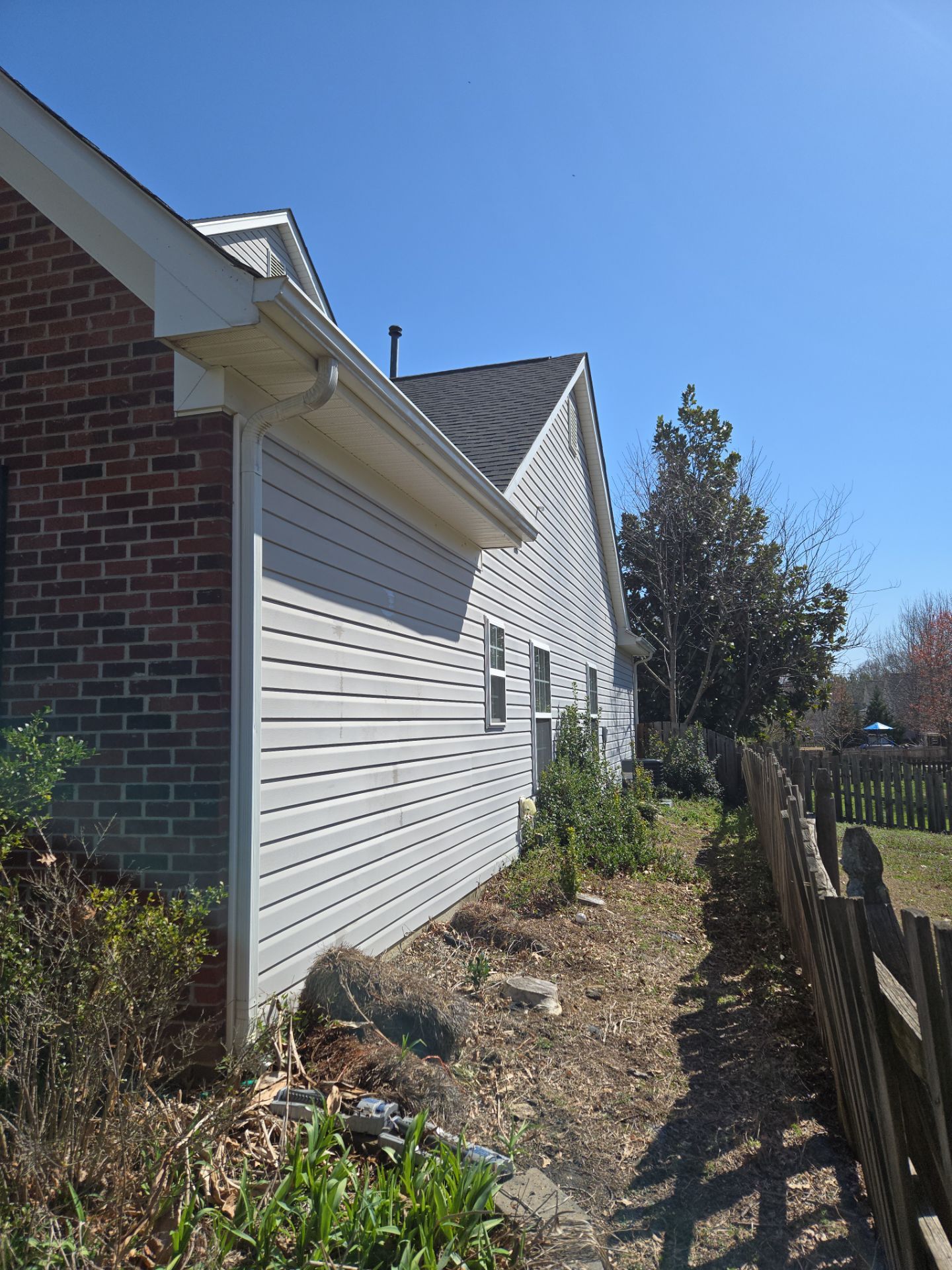 House Wash using cleaner by Power Wash Masters LLC