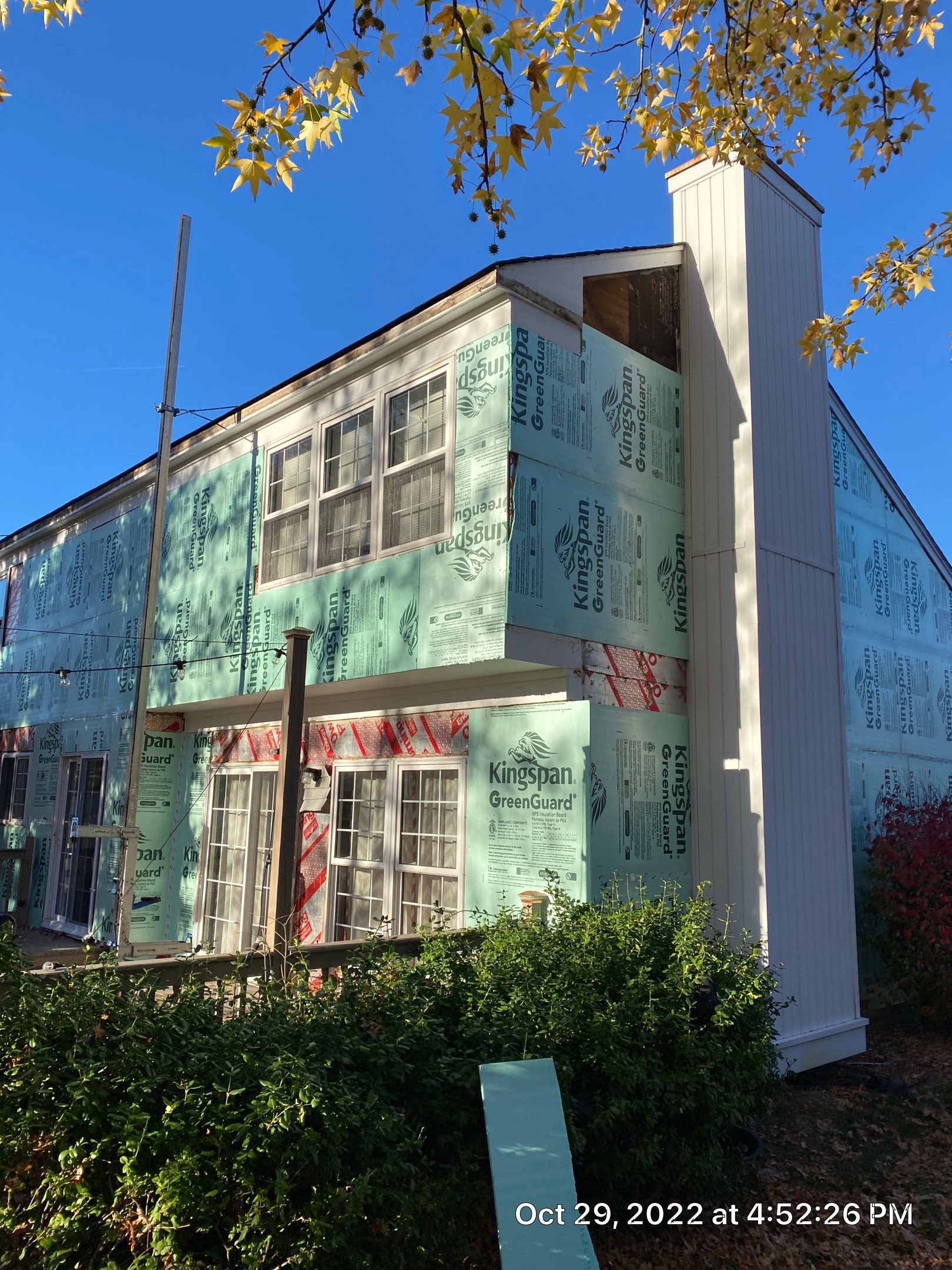 Siding Replacement using Certainteed Restoration Classic D4 Midnight Blue by 180 Contractors