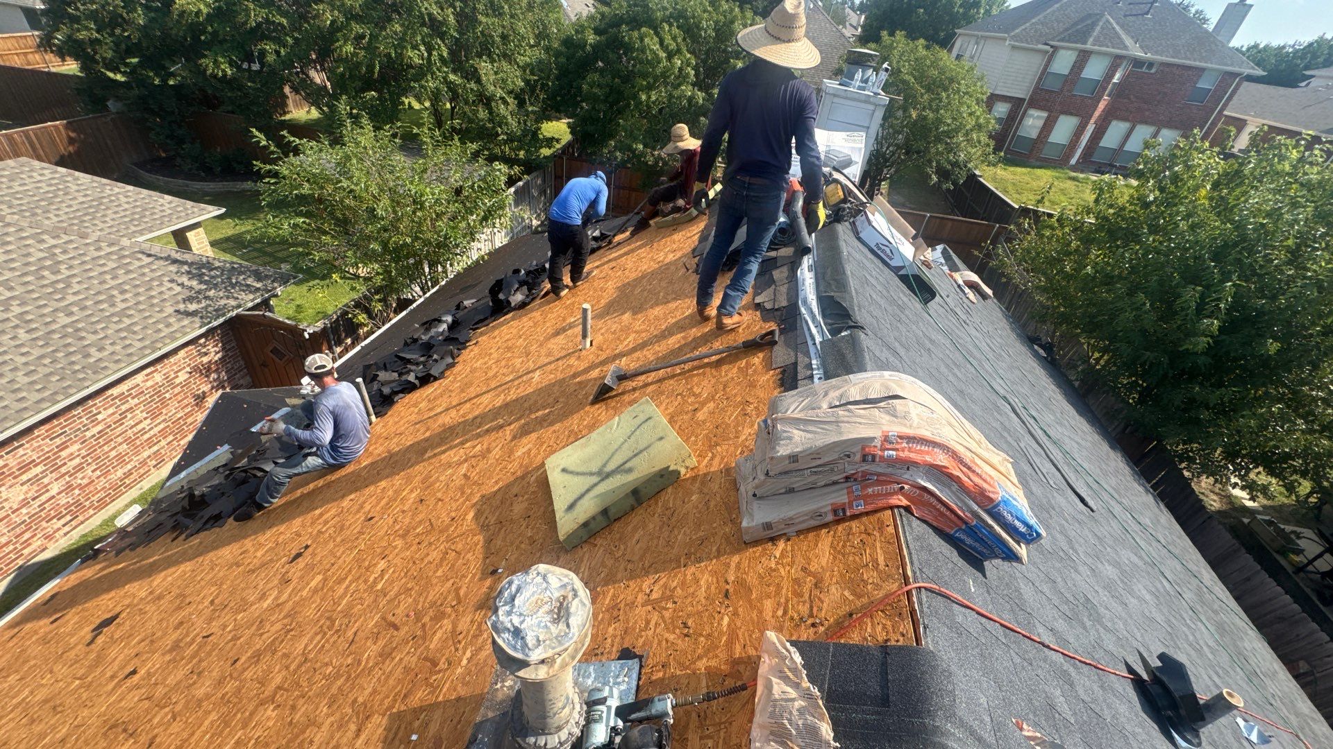 Project in Sachse by Rhino Roofing and General Contracting, LLC