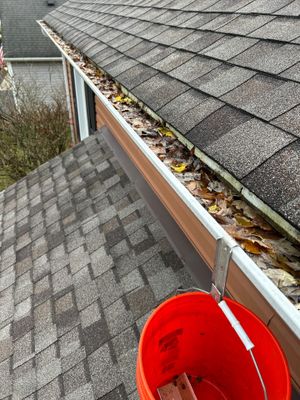 Turtle Shell gutter protection installation in Aurora, IL 60502, photograph 3