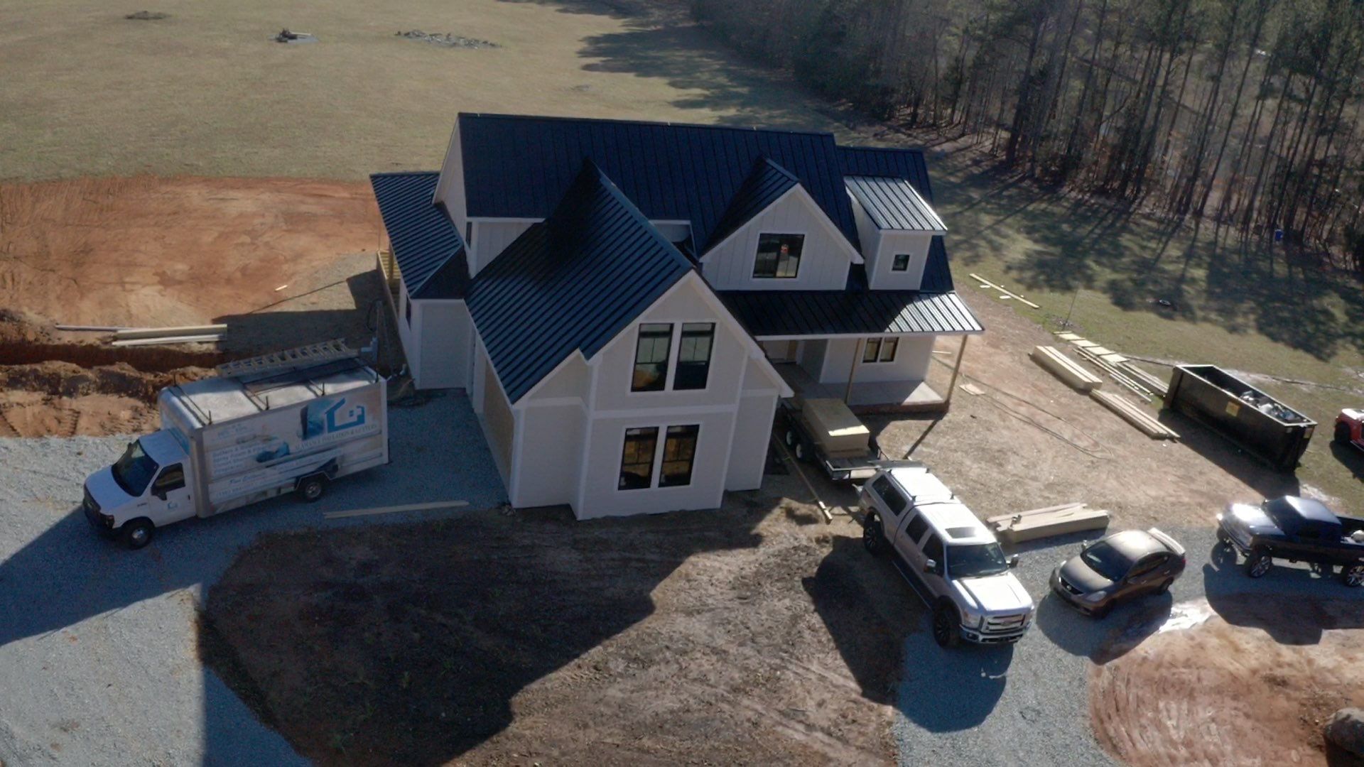 Custom Home Metal Roof Installation by Just In Time Roofing and Restoration