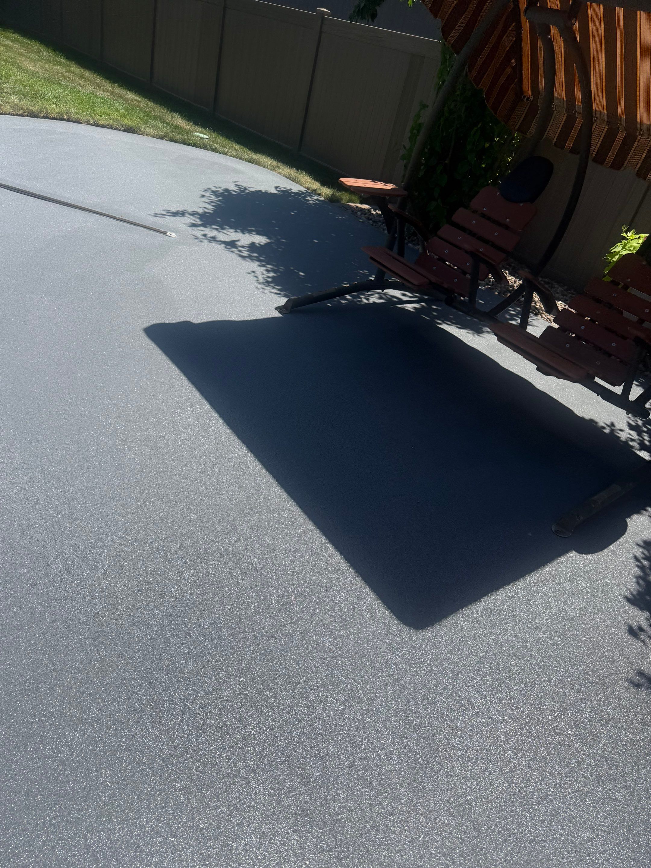 Residential Pool Deck Resurfacing in Sioux Falls by Select Painting, Coatings & Garage Cabinets