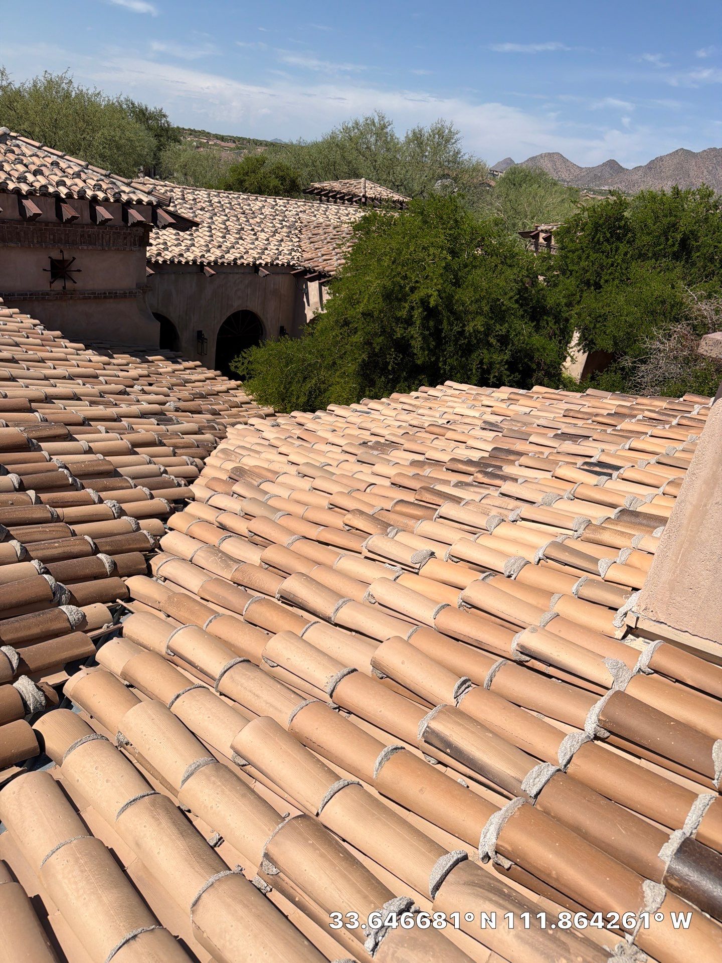 Project in Scottsdale, AZ by Saint Roofing