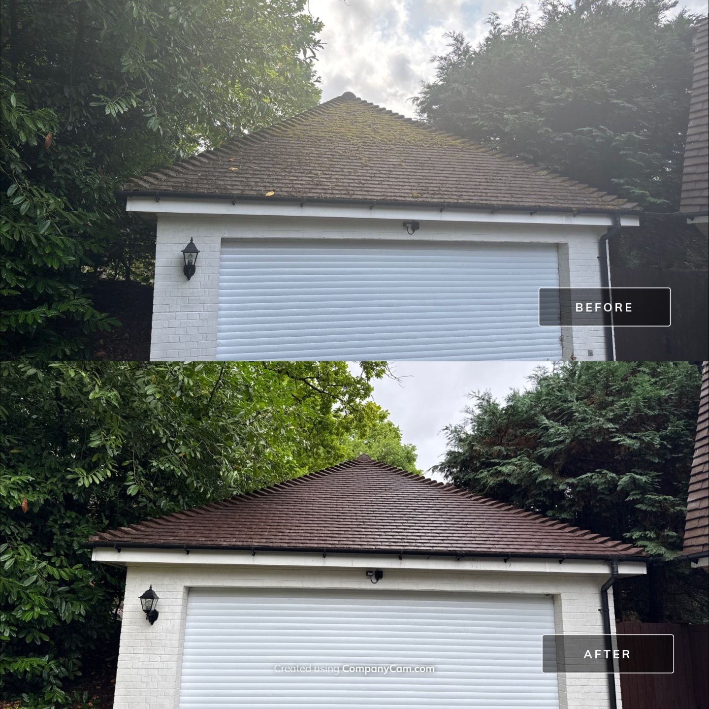 Resin Driveway Clean using Honda 15lpm Low Pressure Washing Machine by Ges Exterior Cleaning ltd