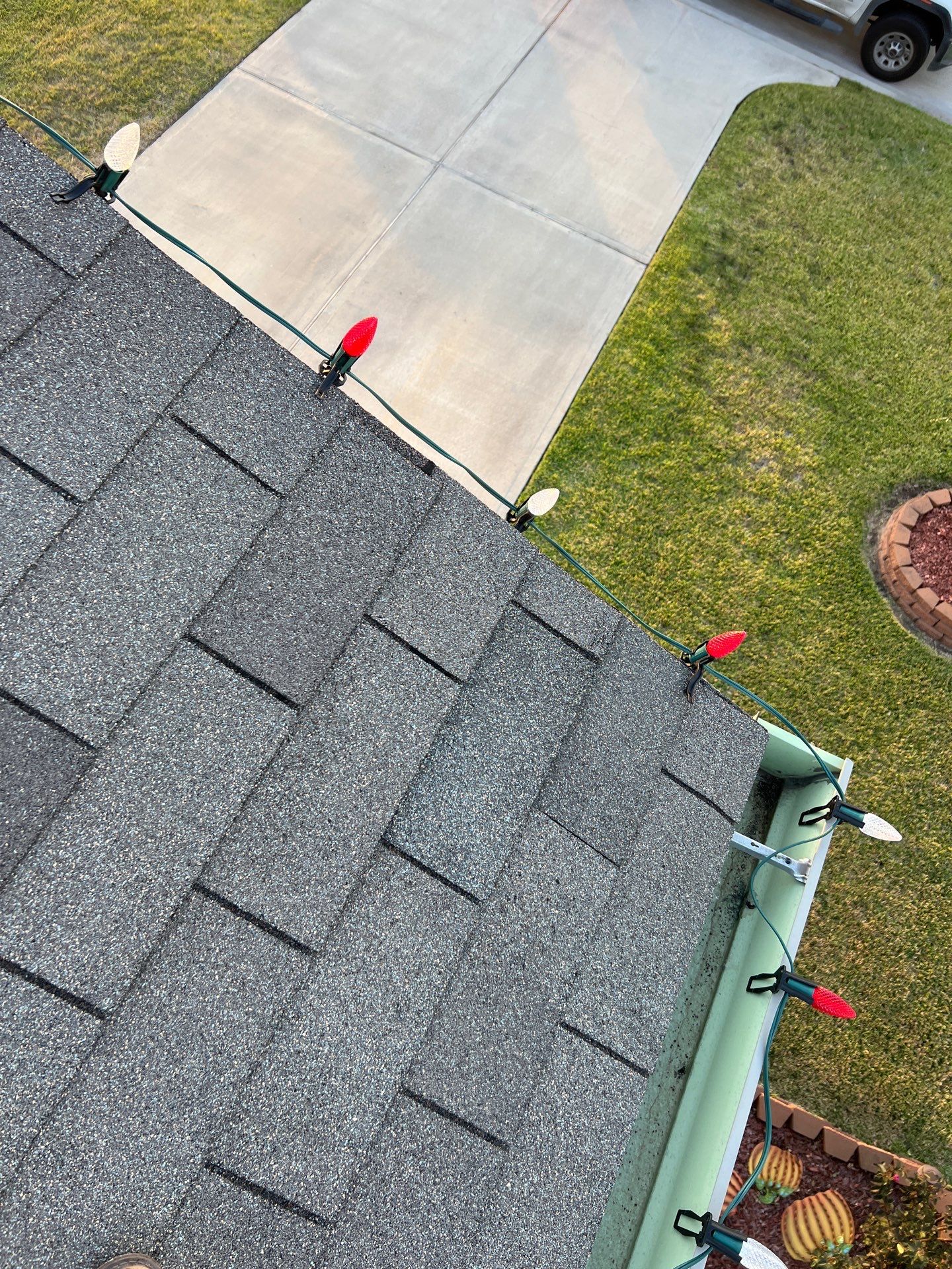 Hail Damage using Owen's Corning Duration (Lifetime) Shingles by Roof Repair Company