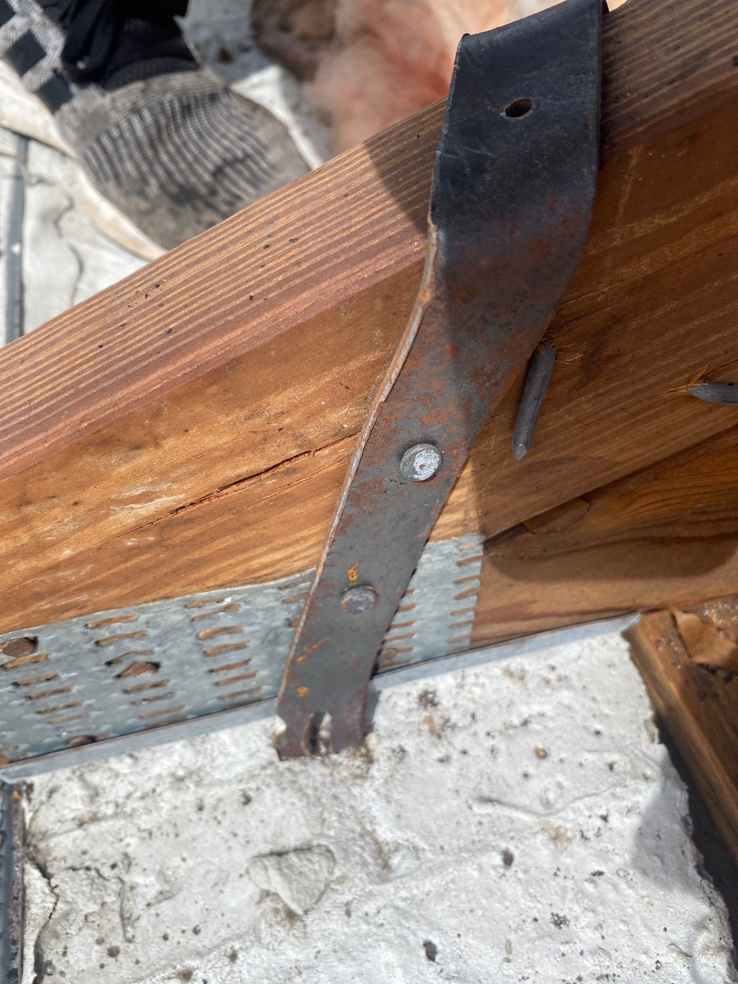 Residential Roofing Installation using 1" Nail strip metal roof by BLUES BROTHERS ROOFING