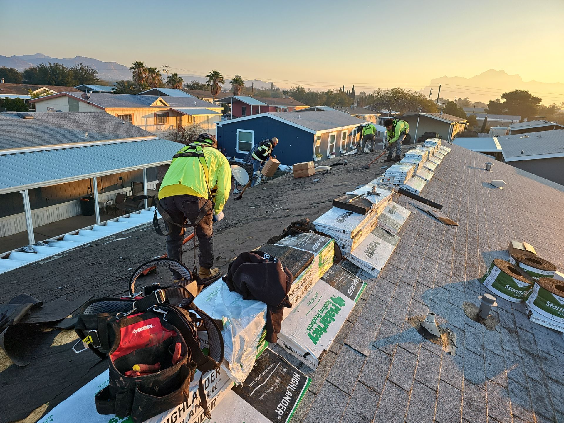 Residential Roofing Installation using Malarkey Shingles by Weather-Tite Exteriors LLC