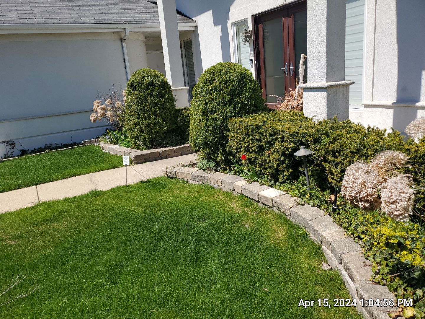 dryvit using Algaecide, soft wash soap by Northern Power Washing LLC.