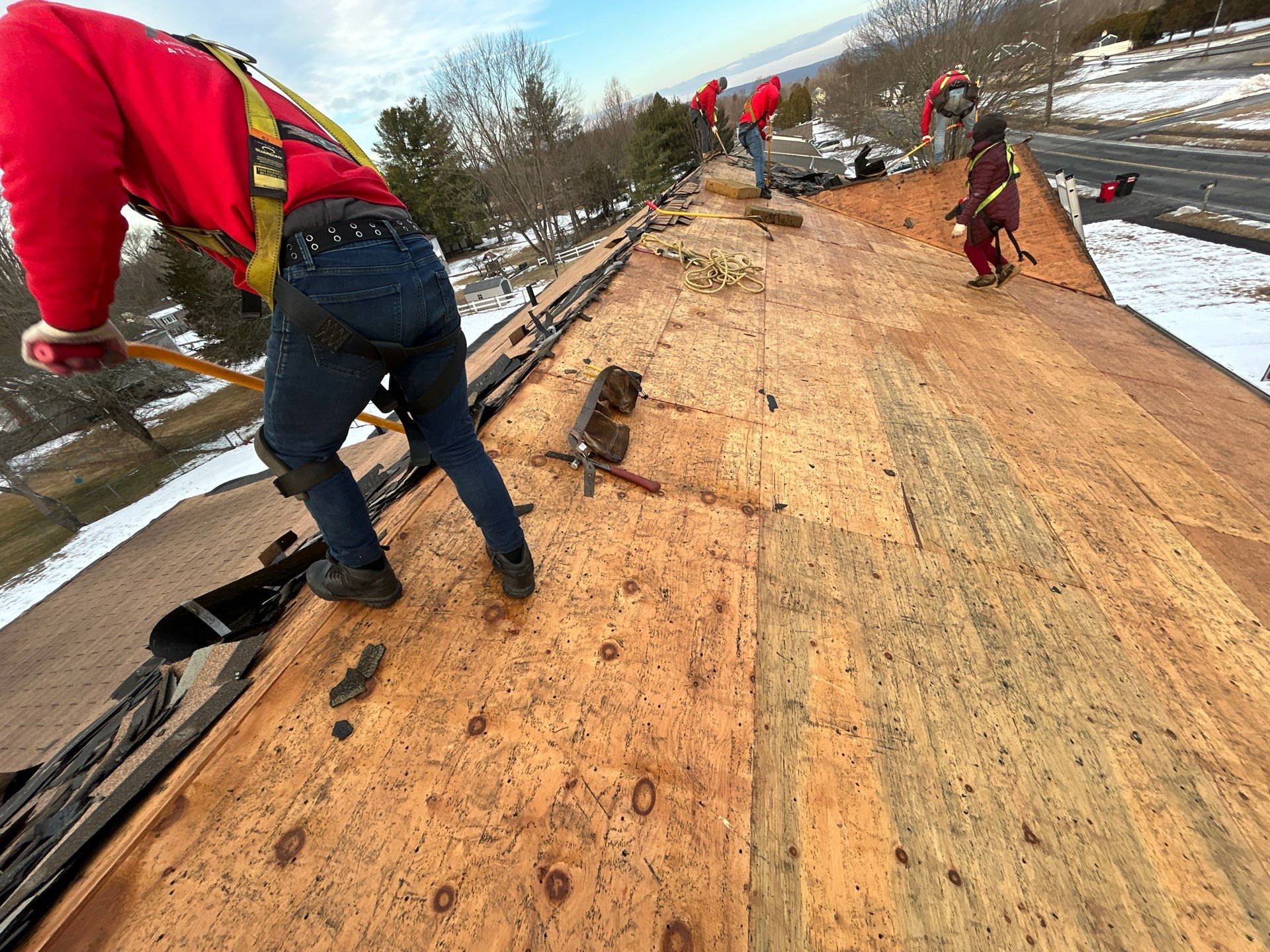 Residential Roofing Repair using GAF by Manny Construction LLC