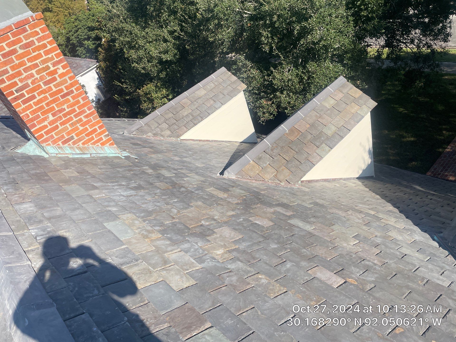 Slate Install on an A Hays Town Home by Ahm Construction LLC