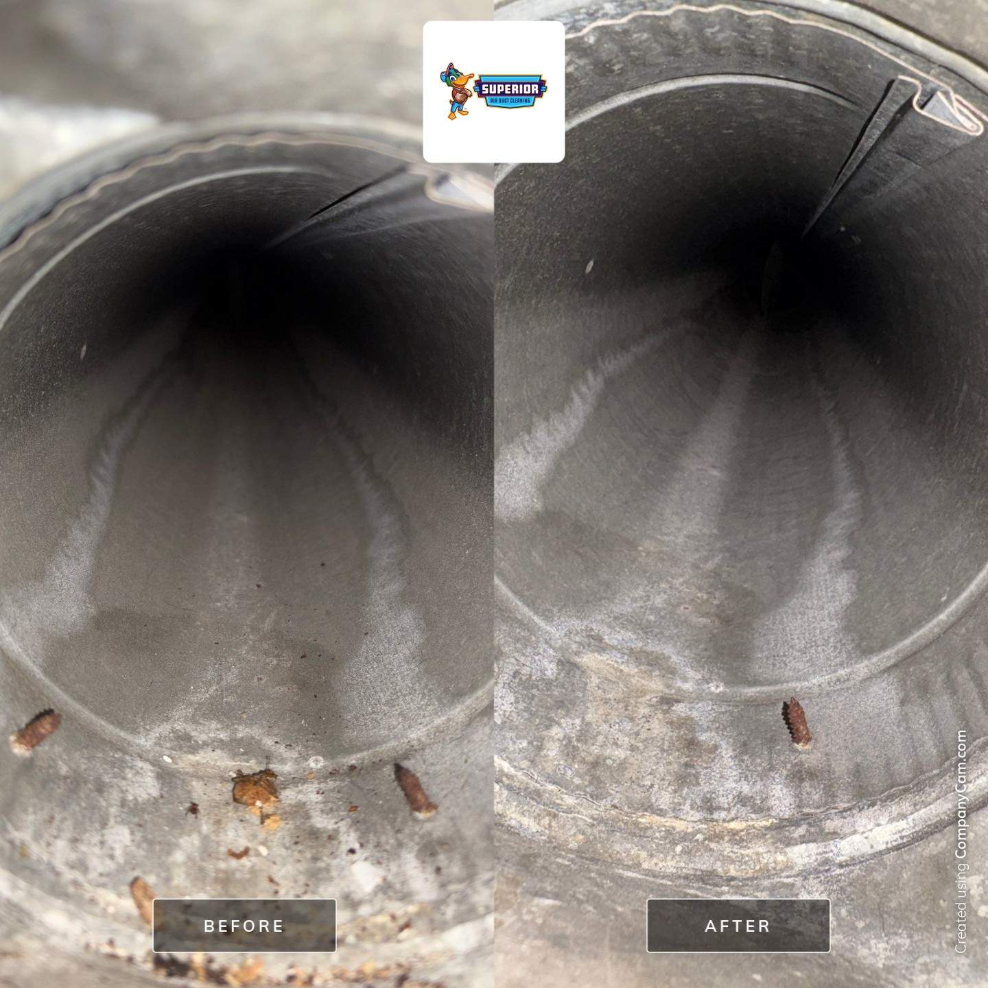 Air Duct Cleaning With a Vacuum Truck in Berlin Center, OH by Superior Air Duct Cleaning