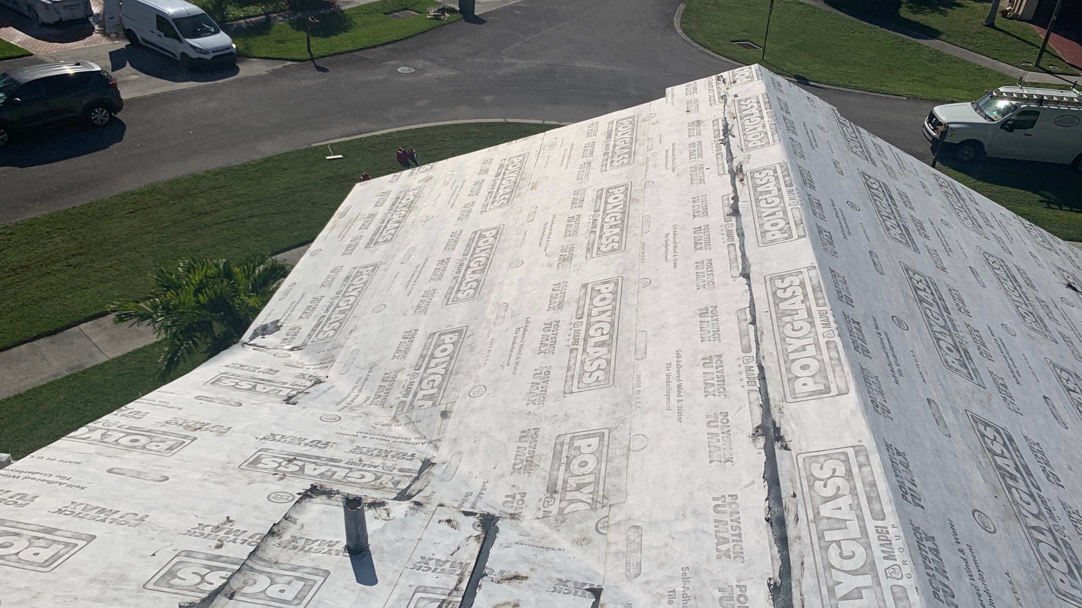 Residential Roofing Installation using Eagle Roofing Tile by BLUES BROTHERS ROOFING