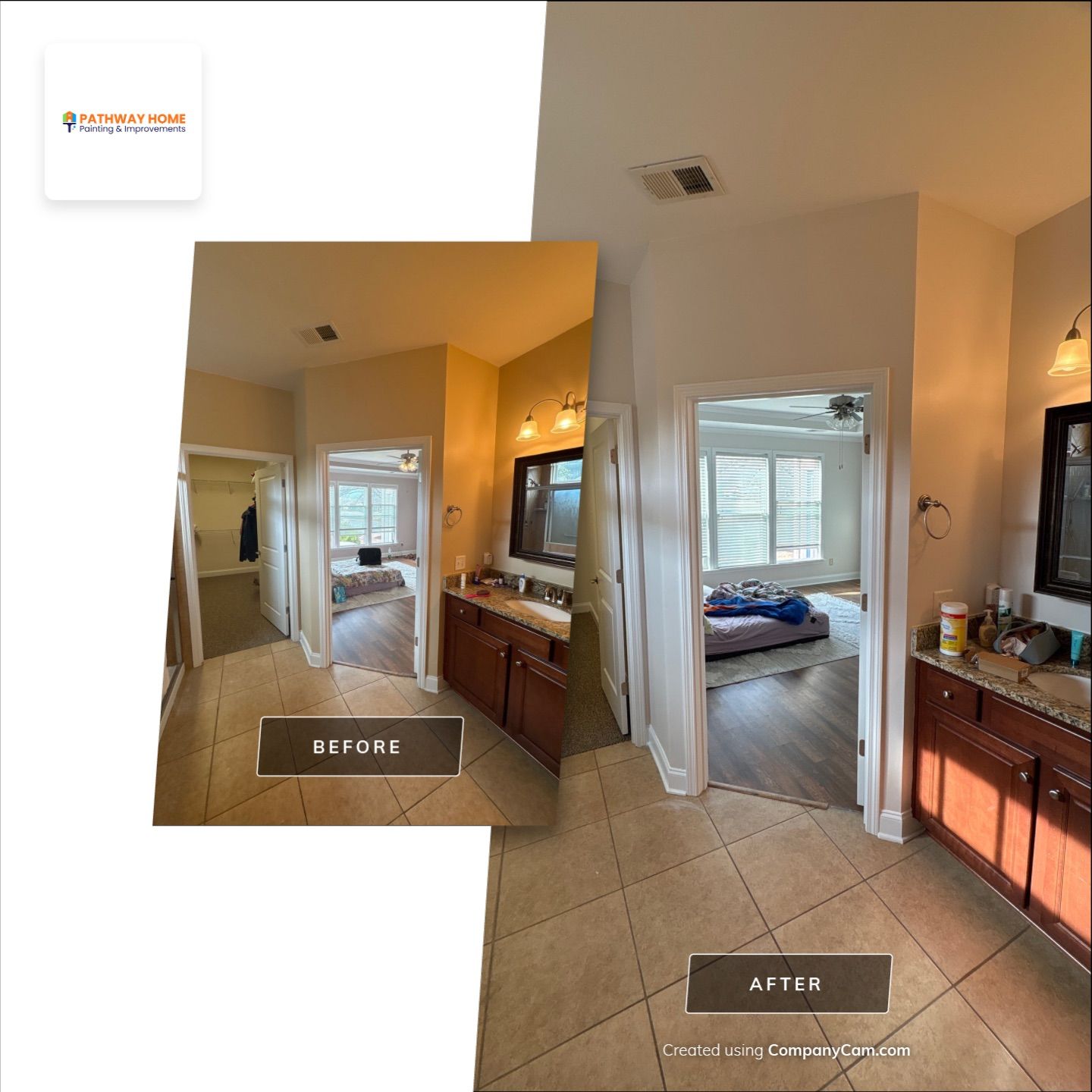 From Concern to Comfort: A Full Interior Transformation Done Right by Pathway Home Painting & Improvements