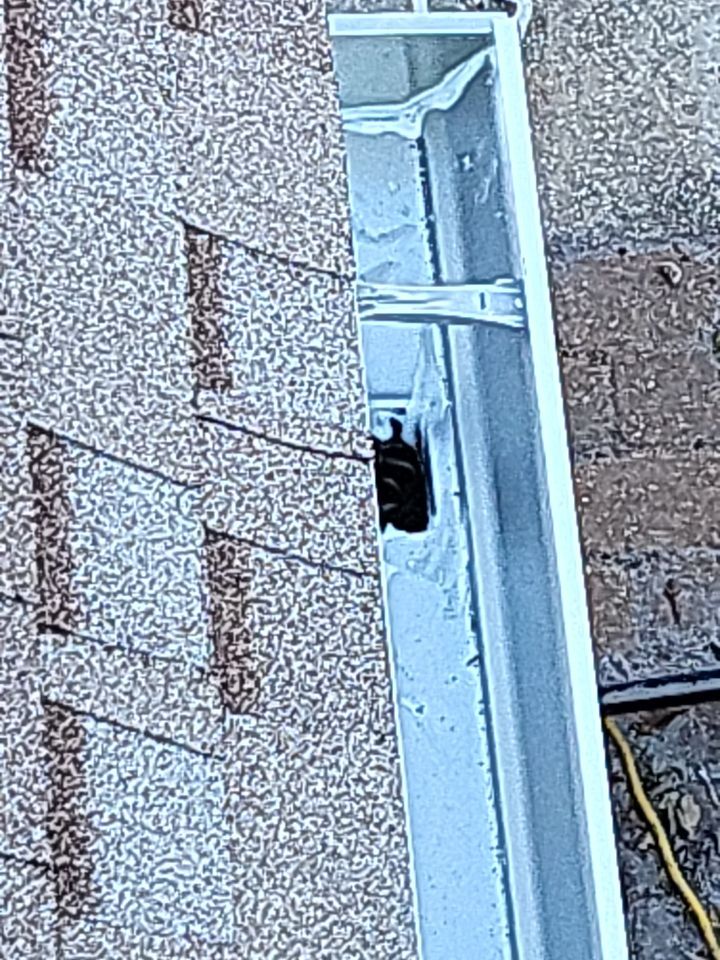 Gutter Installation using K-Style Seamless Gutters by Gutter Professors