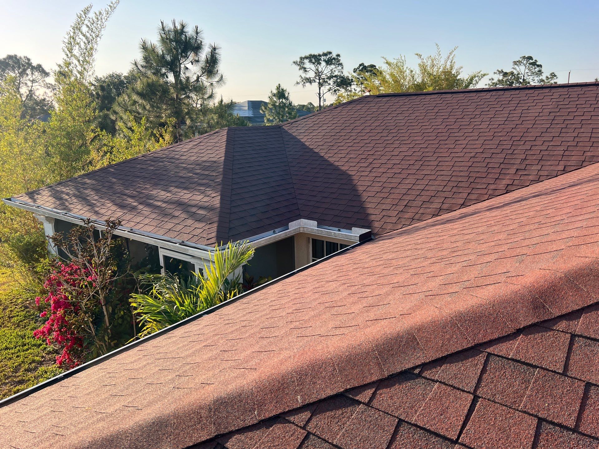 Residential Roofing Installation using Atlas Pinnacle Pristine Shingle in Sunset by Durabilis Roofing INC