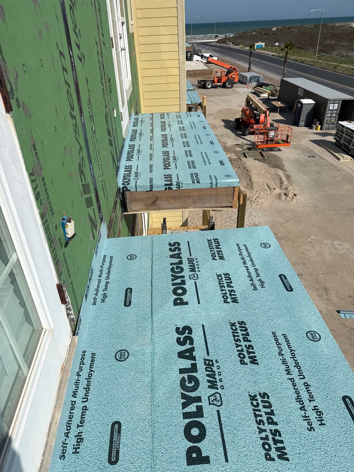 Walk Out Patio Cover by Bayfront Roofing and Construction