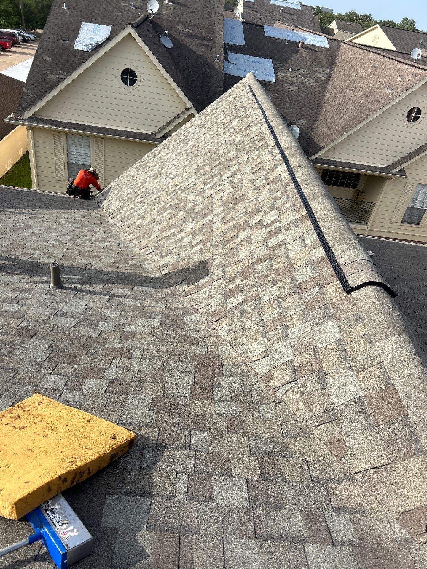 Residential Roofing Installation using Owen's Corning Duration (Lifetime) Shingles by Roof Repair Company