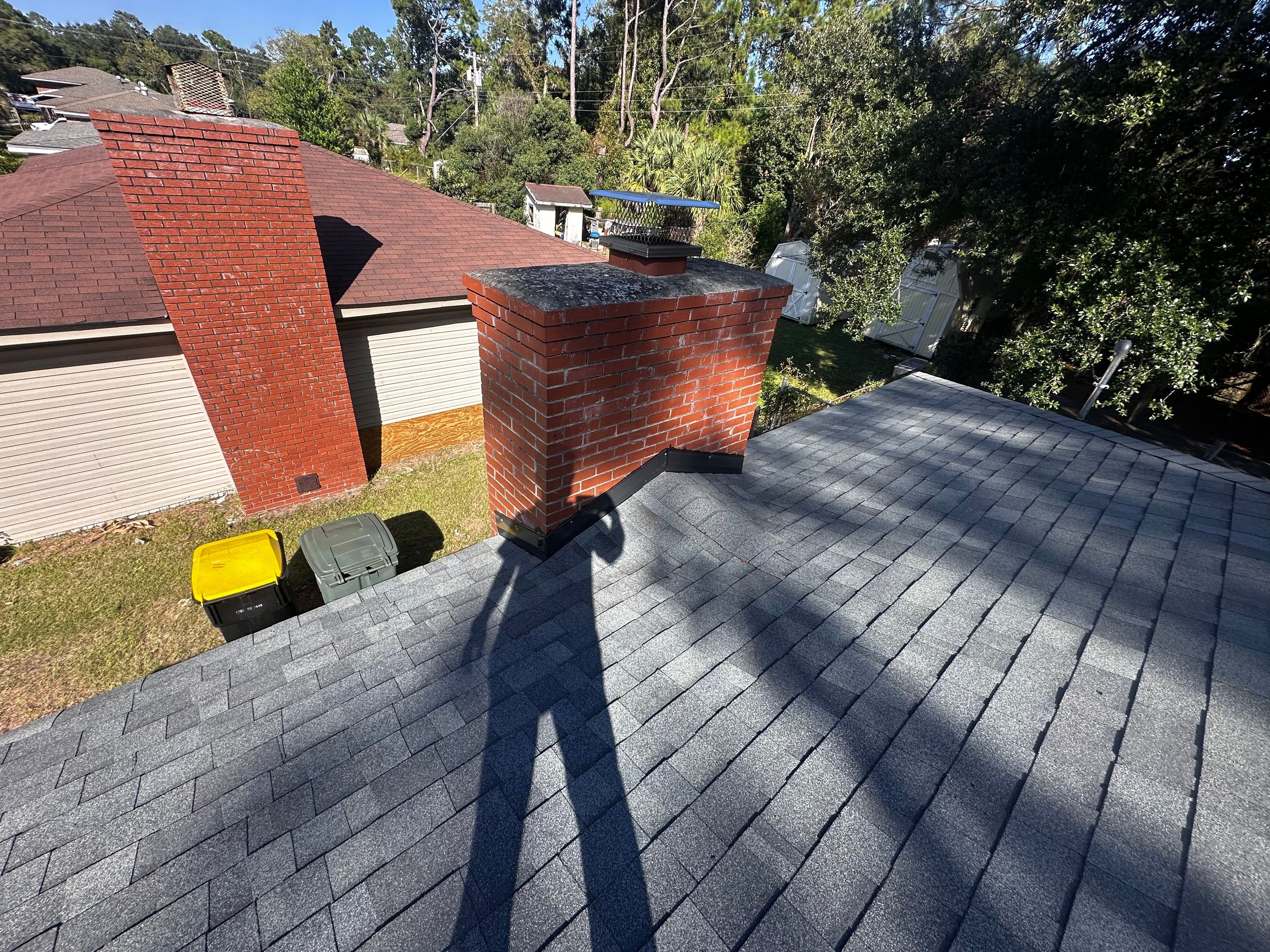Residential Roofing Installation using Owens Corning Oakridge Estate Grey by Talya Roofing