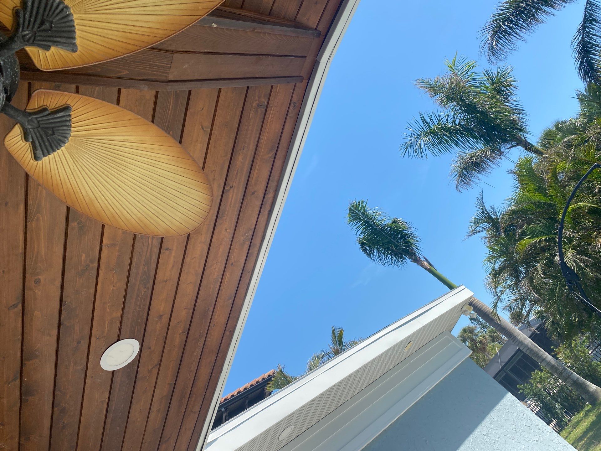 New Metal Soffit and Fascia in Siesta Key FL by Gutter Professors