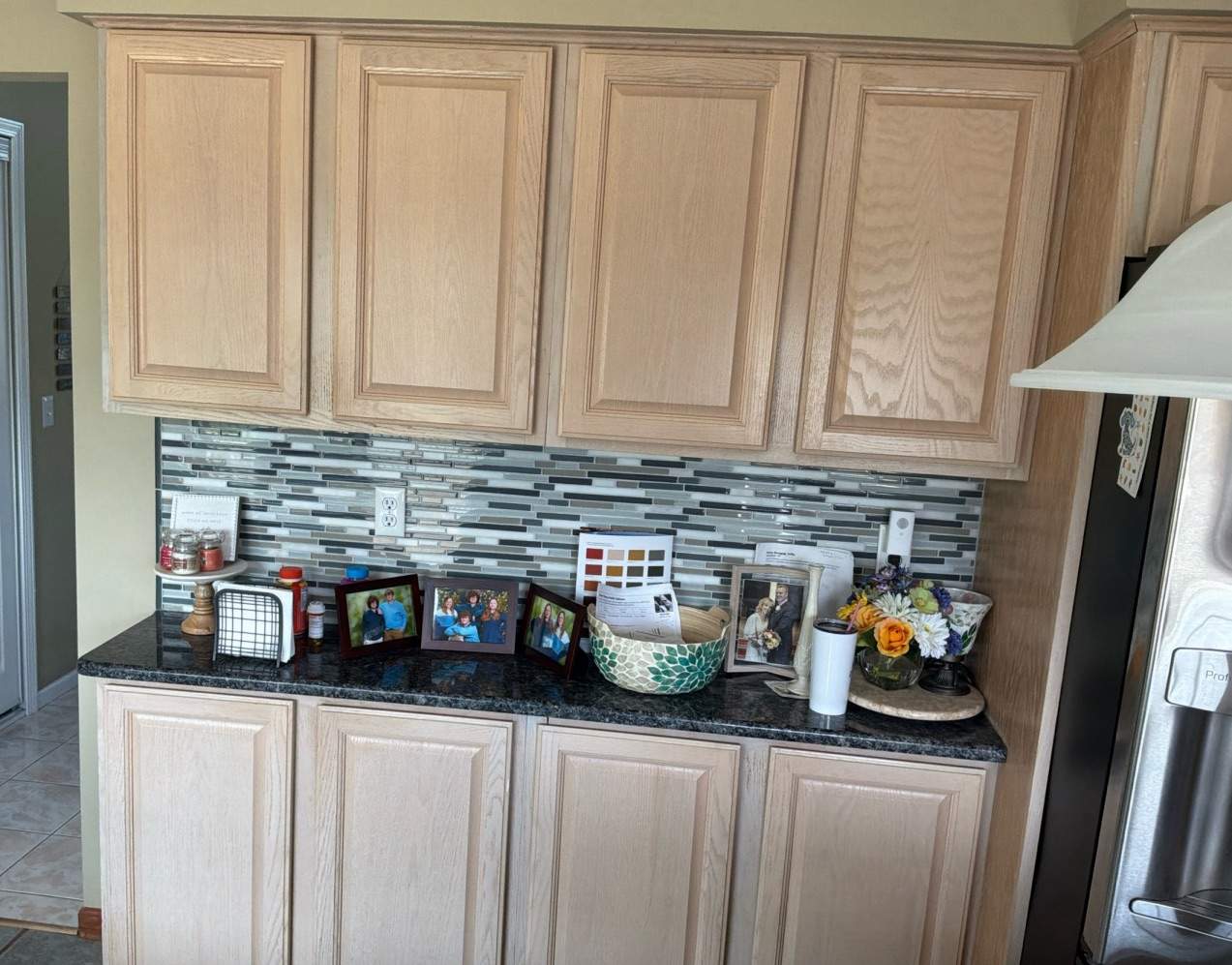 Kitchen Cabinet Refinishing and Hardware Upgrade in White Lake by Top Shelf Painter