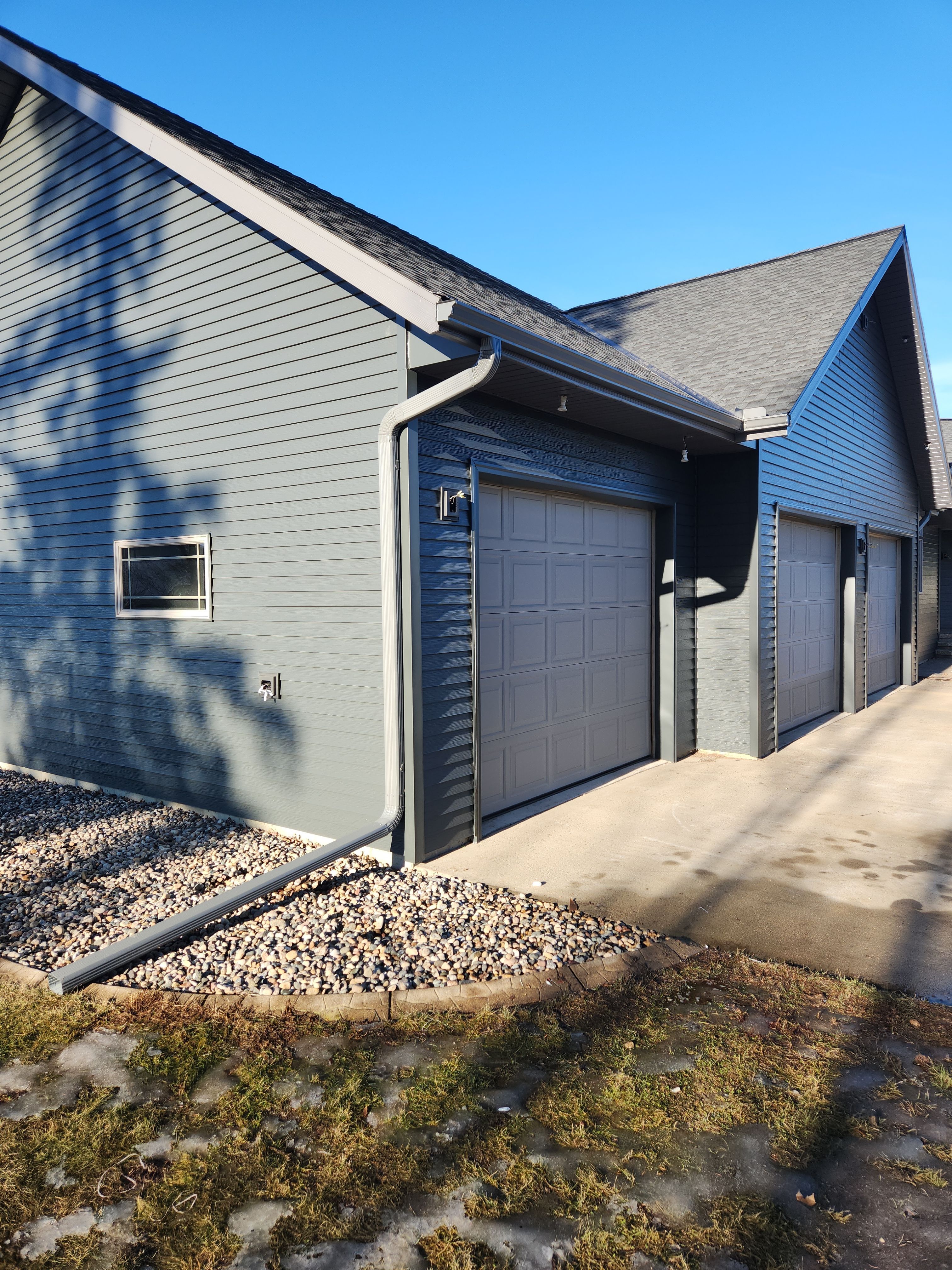 5" Gutters in Dawson by Next Level Seamless Gutters / Exteriors Inc.