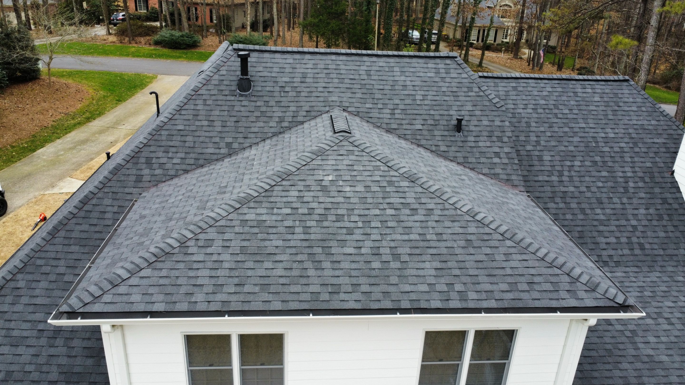 Cumming, GA Roof Replacement, CertainTeed Landmark Moire Black by Reset Roofing