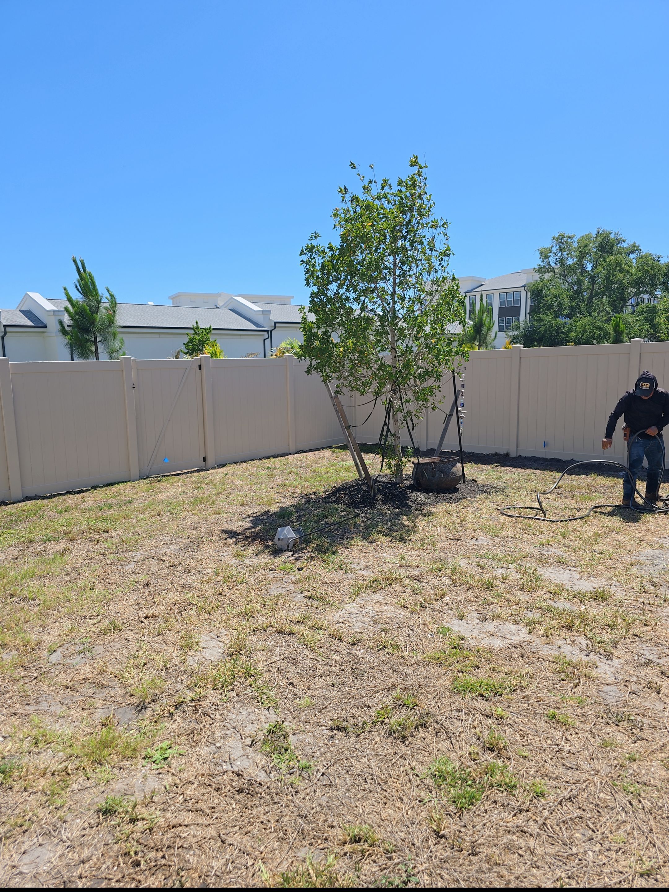 Vinyl Install in City of Venice by True Fence LLC