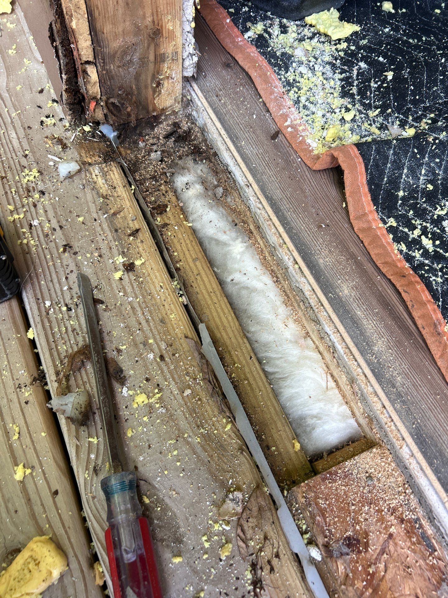 Entry Door and Patio Door Replacement With Structural Rot Repair by Merrifield Exteriors, LLC