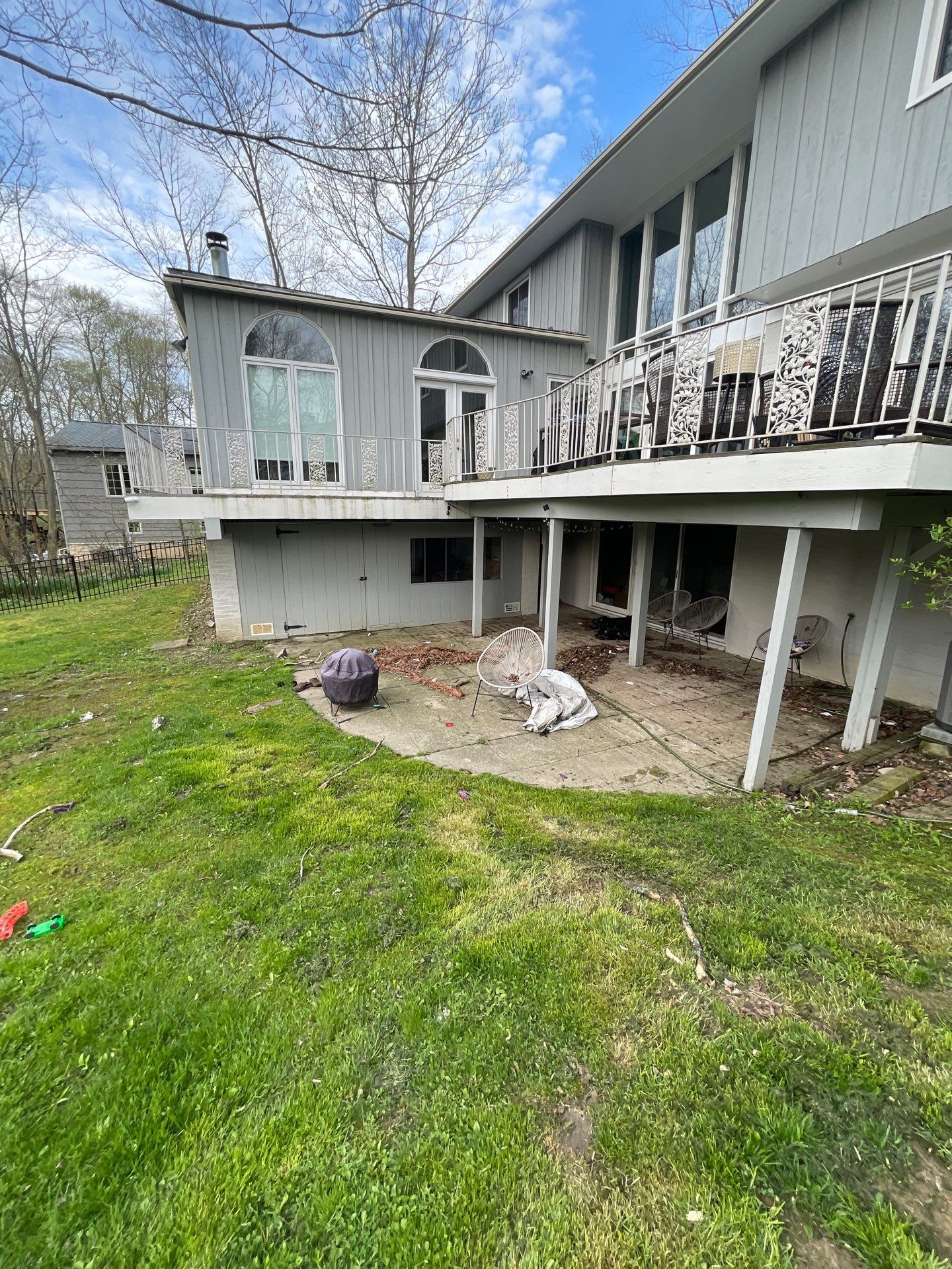 Deck Staining using Arborcoat Solid Stain by Callaway Contracting LLC