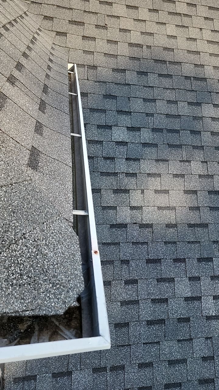 Gutter guard instalation  by Power Wash Masters LLC