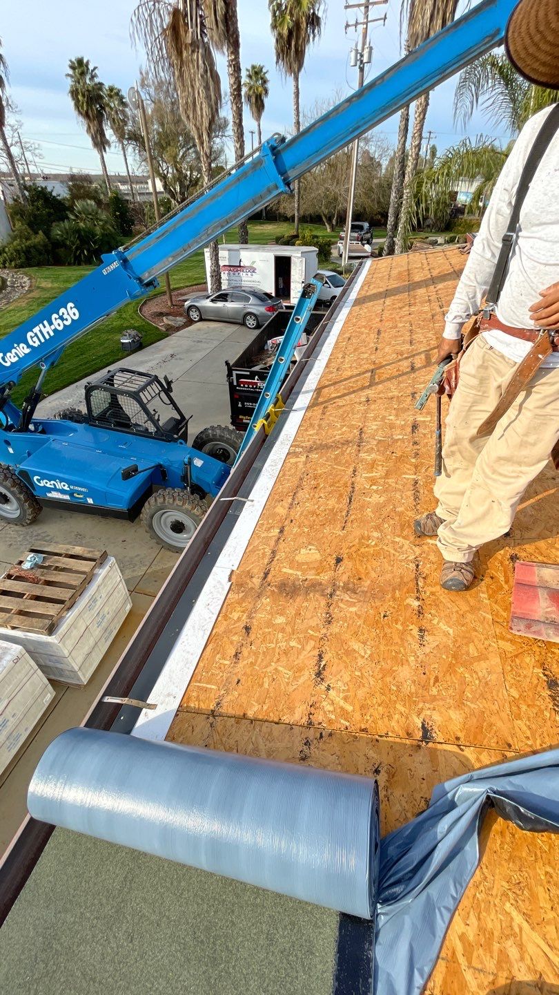 Tile refurbish project using existing tiles and replaced underlayment and battens by Straight Edge Roofing Inc