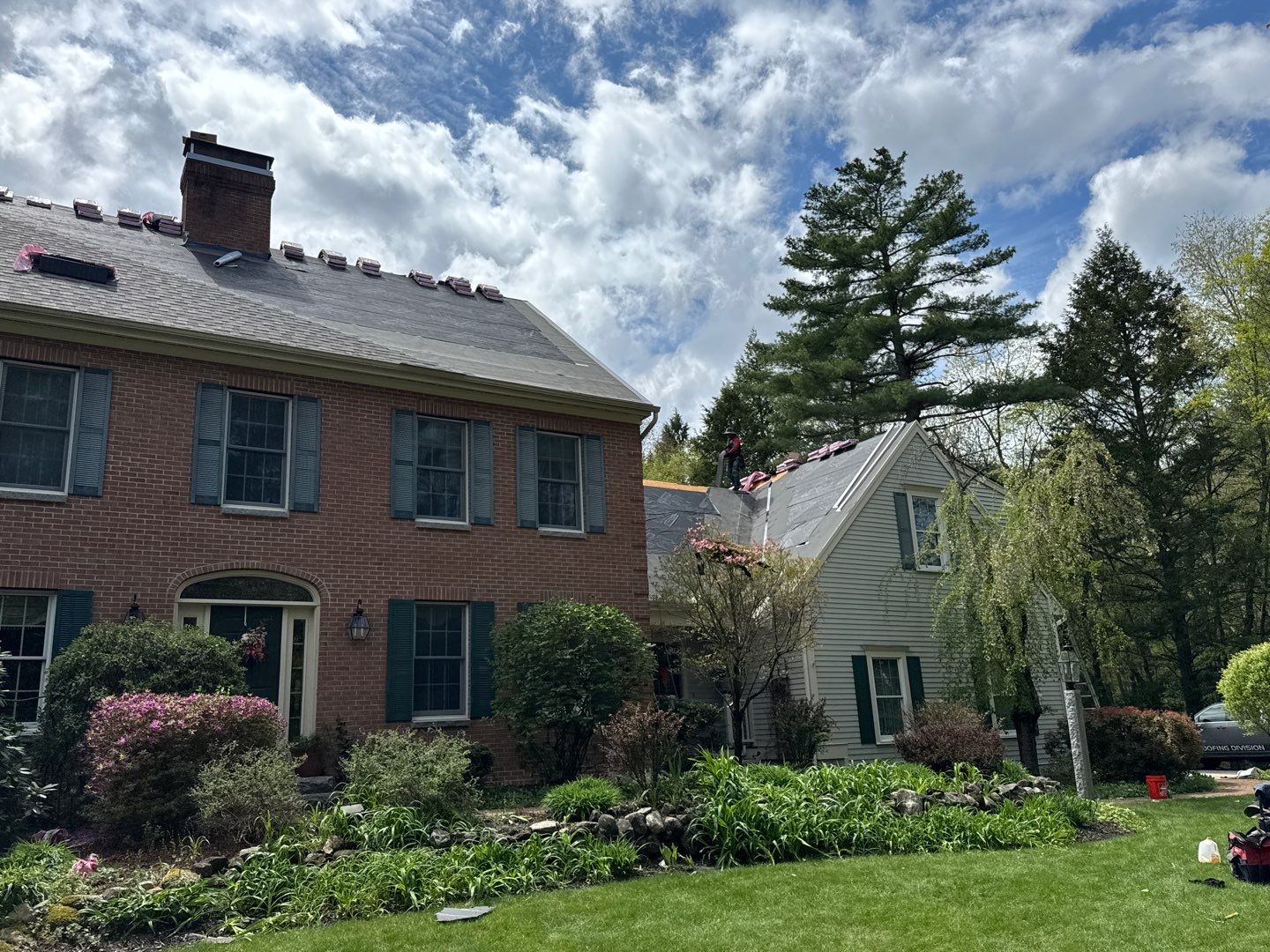 Veterans Helping Veterans – Full Roof Transformation with Owens Corning Driftwood! by Sensible Home Solutions