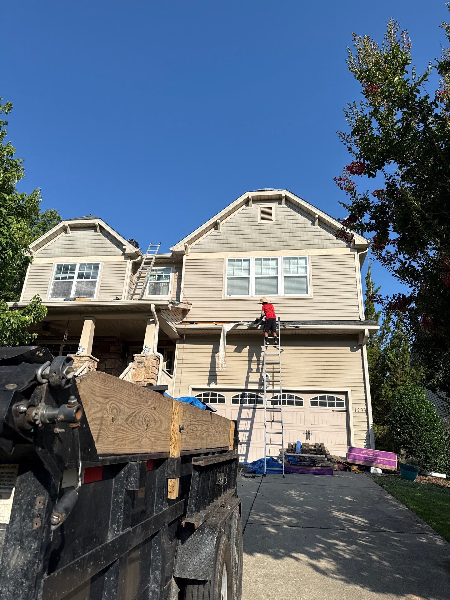 CertainTeed Landmark Pro Shingle Roof Replacement in Morrisville by Prepare The Way Roofing