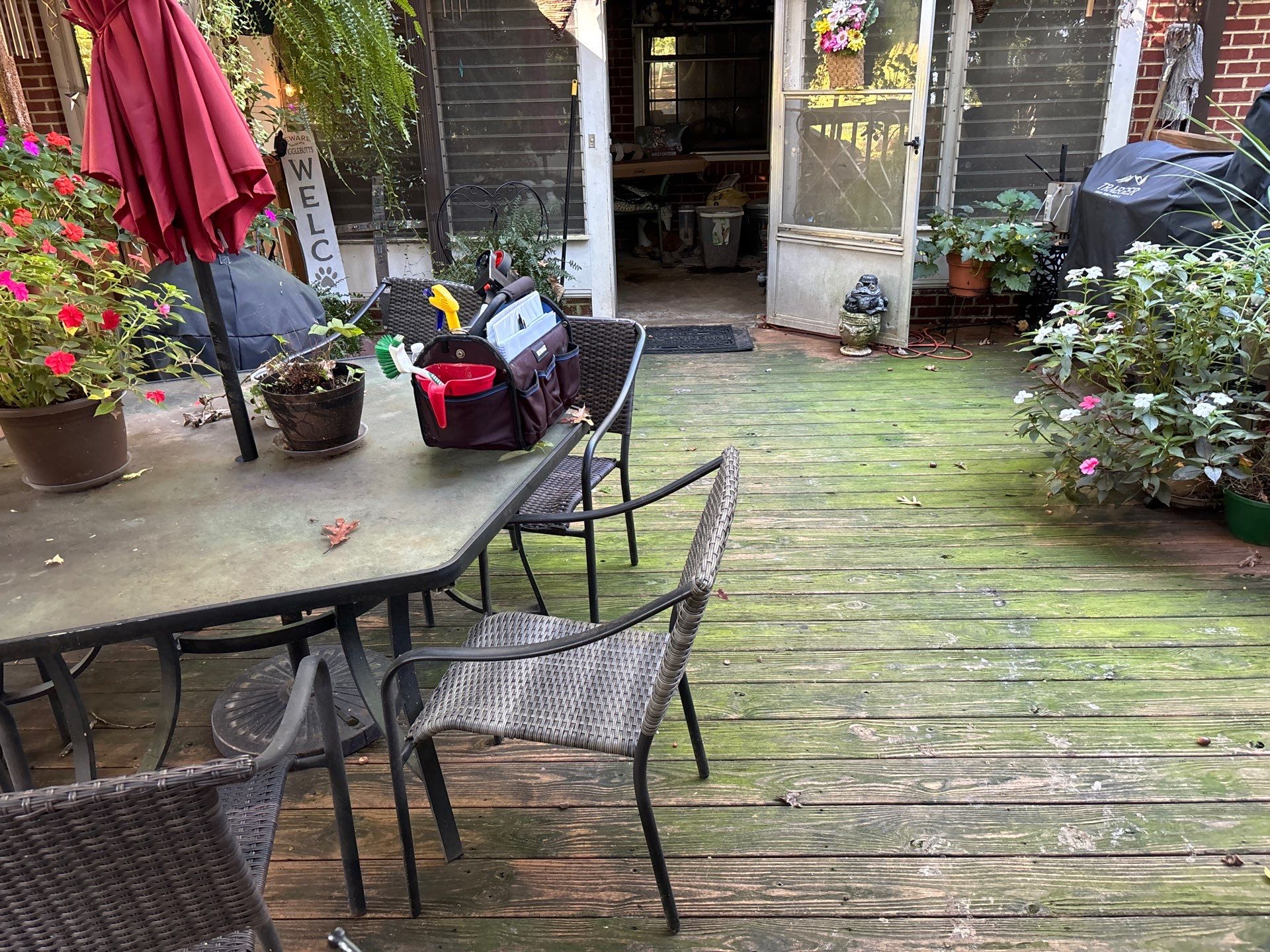 Weathered Deck using Wood Sealant by DuraSeal