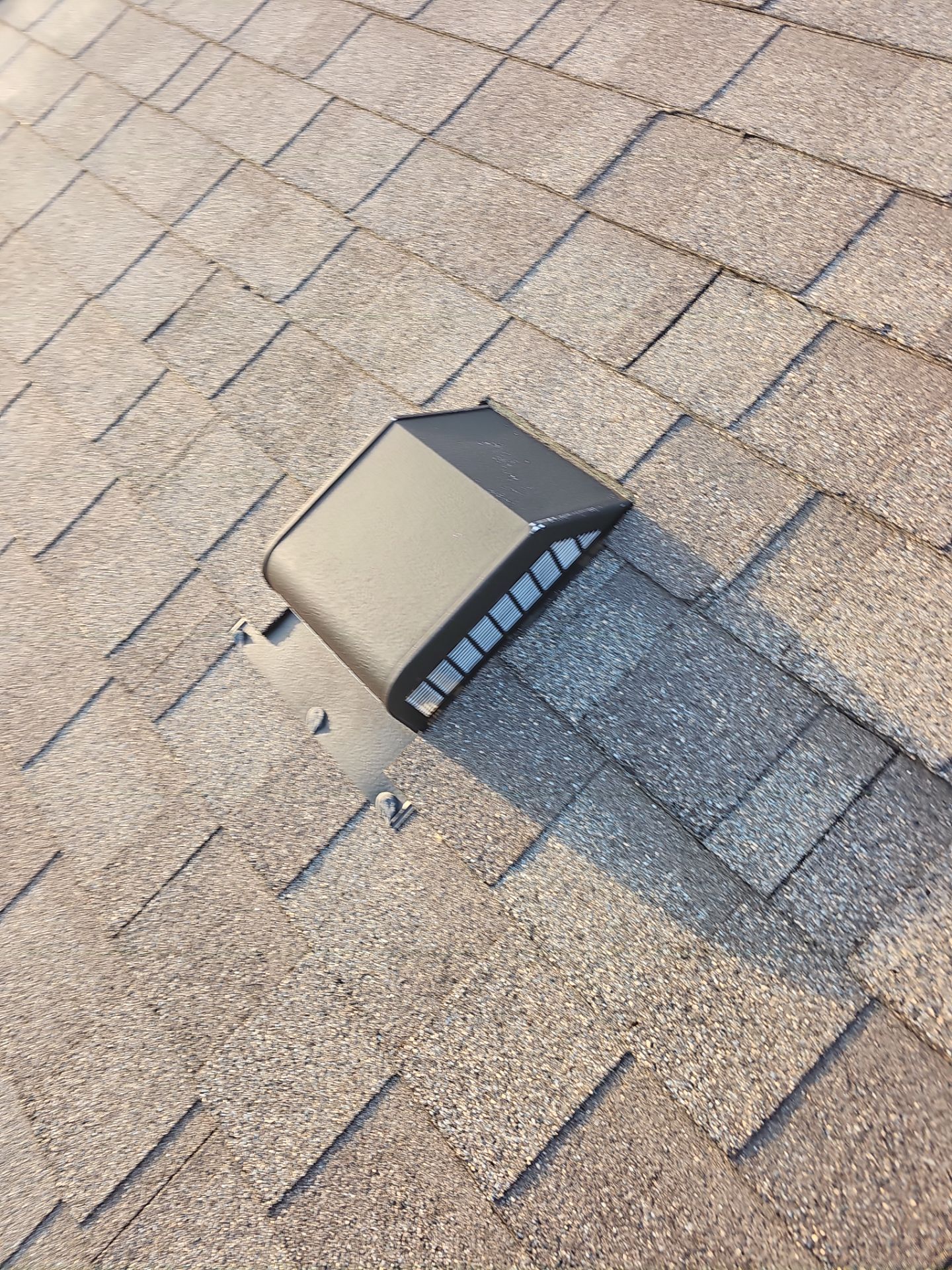 Roof Repair - Vents and Improper Nailing by Winchester Roofing