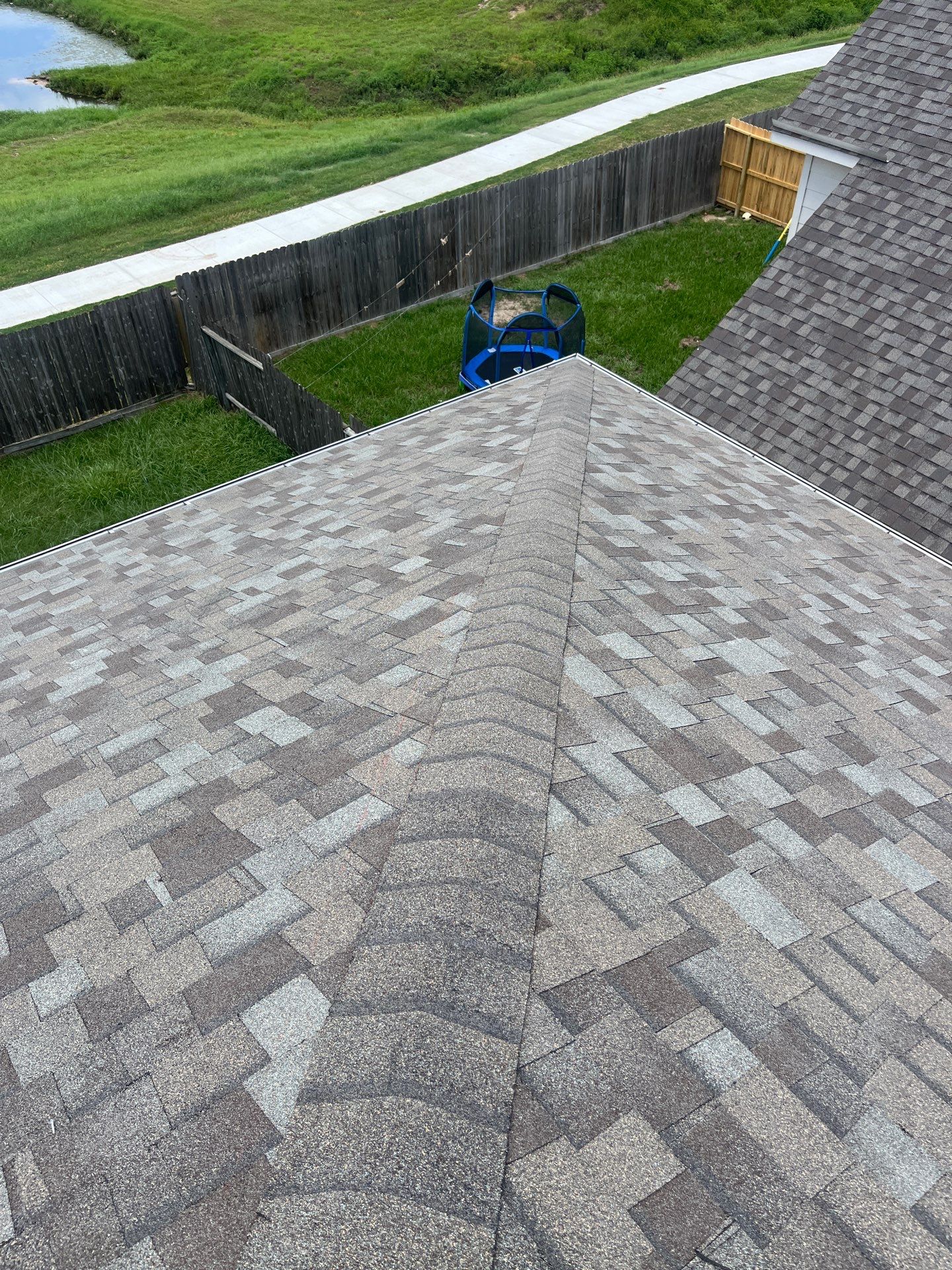 Residential Roofing Installation using Owen's Corning Duration (Lifetime) Shingles by Roof Repair Company