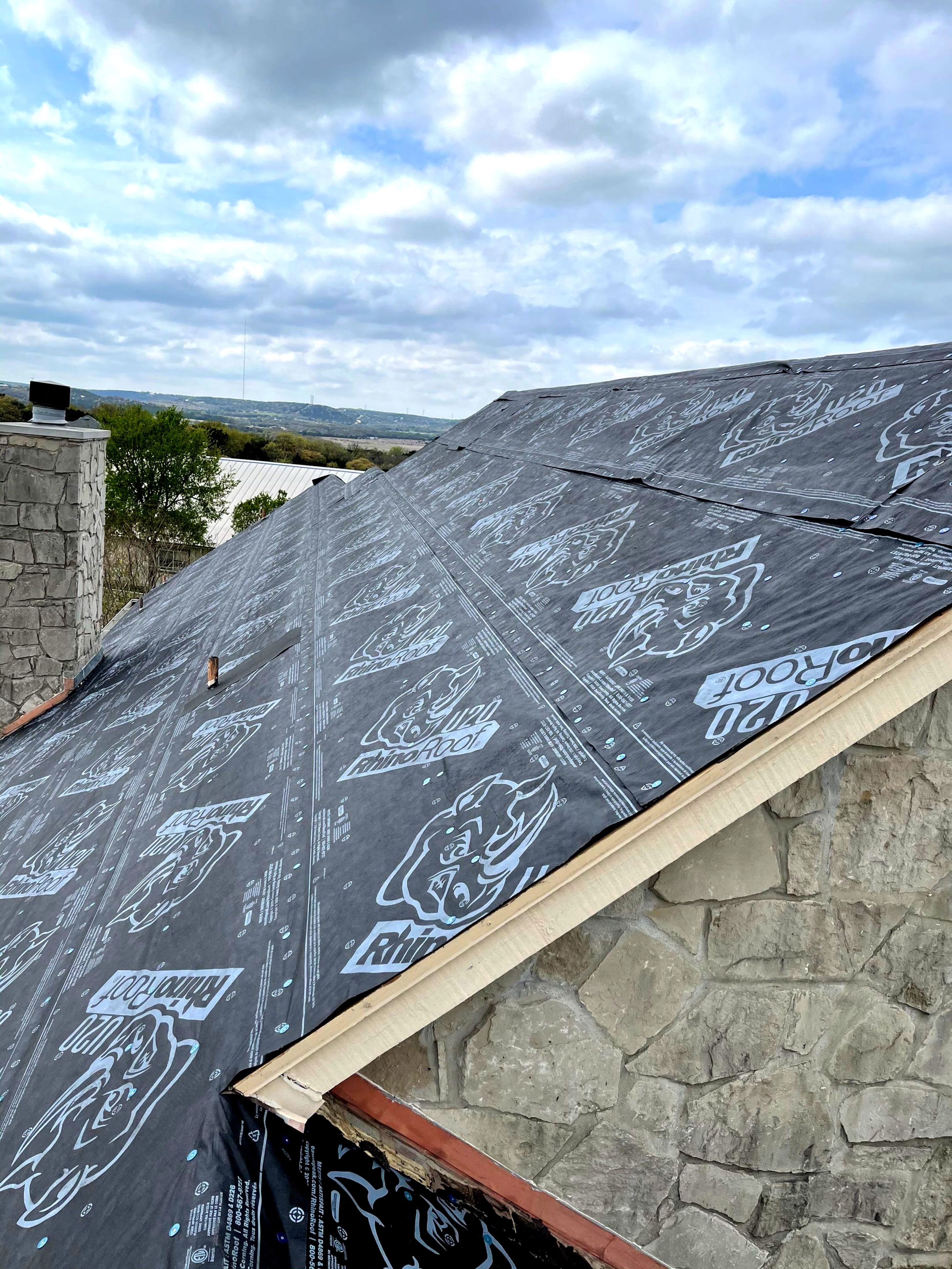 Residential Metal Roof Installation using McElroy Metal by Premier Roofing and Contracting