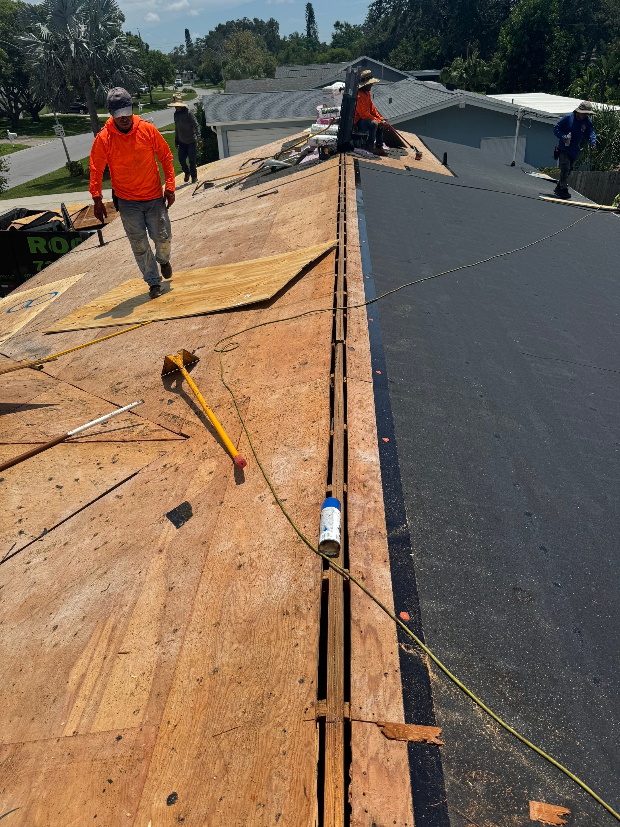 Project in Clearwater 33755 by Mitchell Roofing Company LLC 