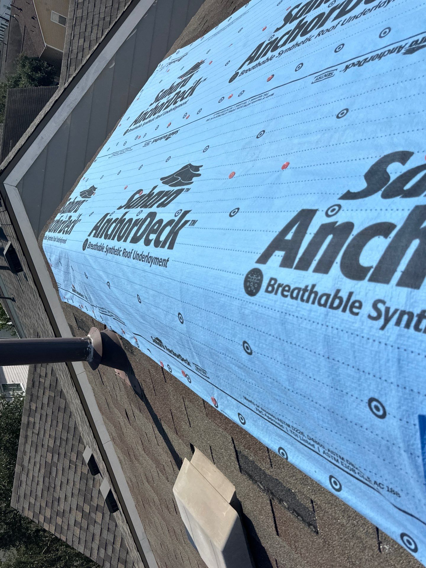 Project in Houston, TX by Associates Roofing Unlimited 