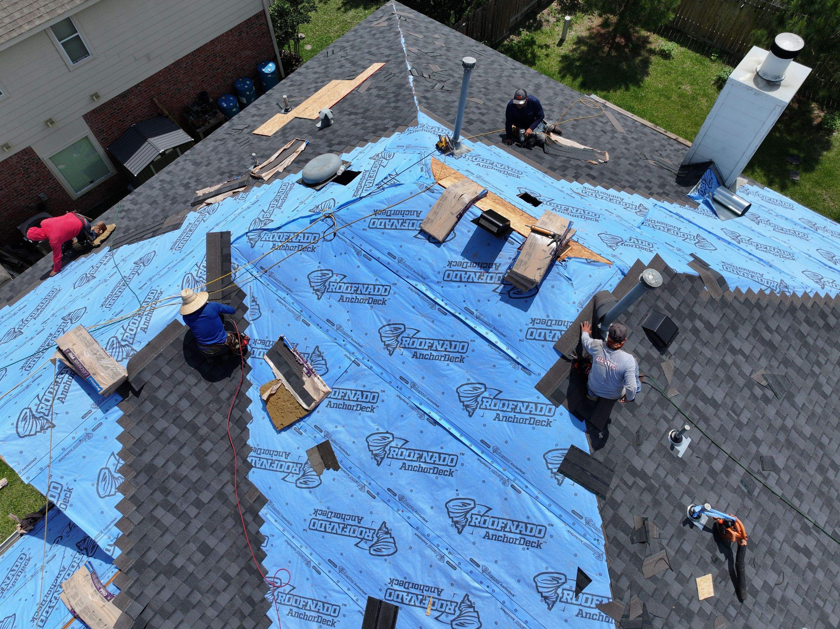 Complete Shingle Roof Replacement — Spring, TX by PL Roofing & SB Roofing, LLC.