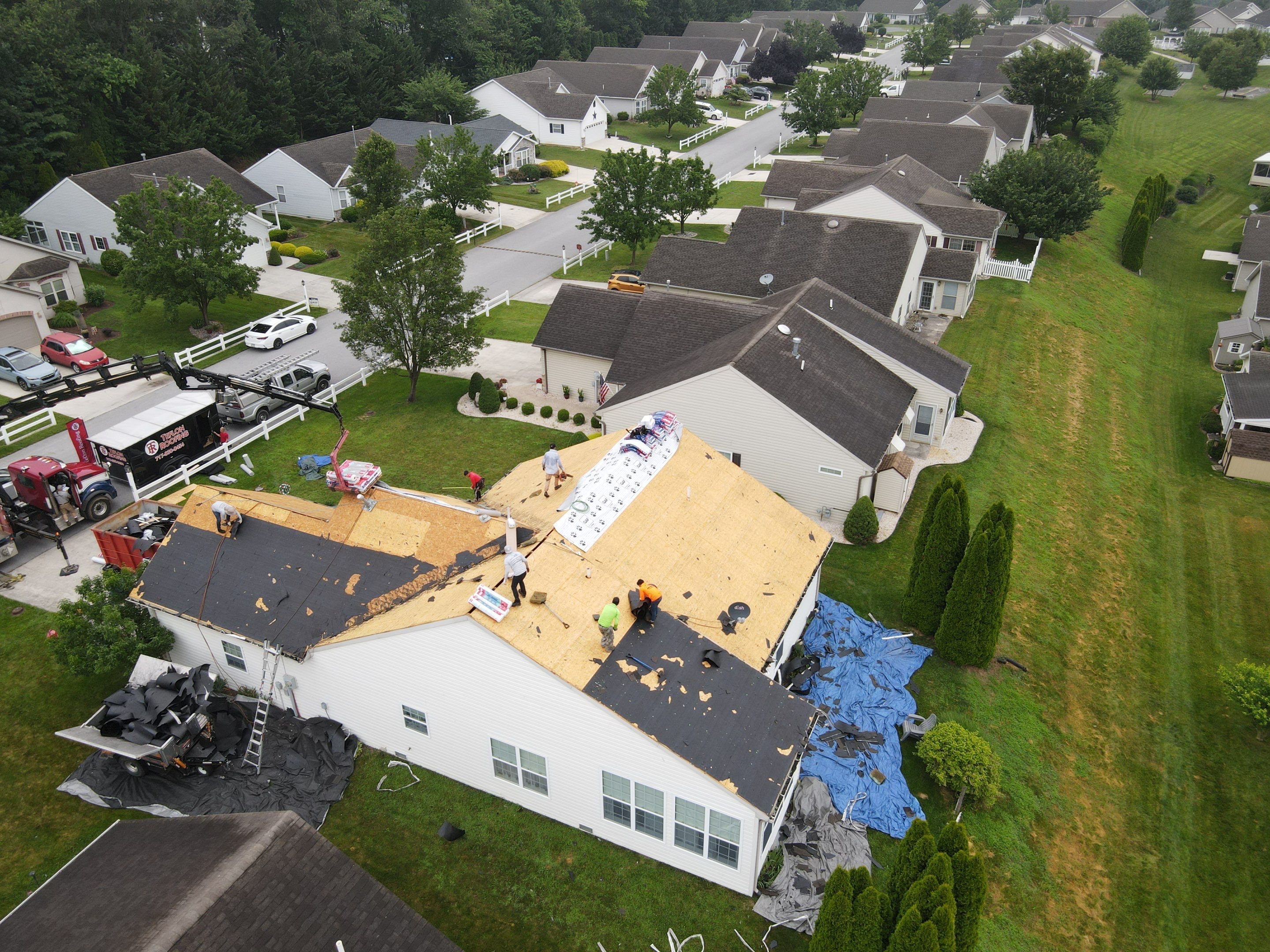 Gaf / Hdz Roof Installation- Shakewood by Teflon Roofing